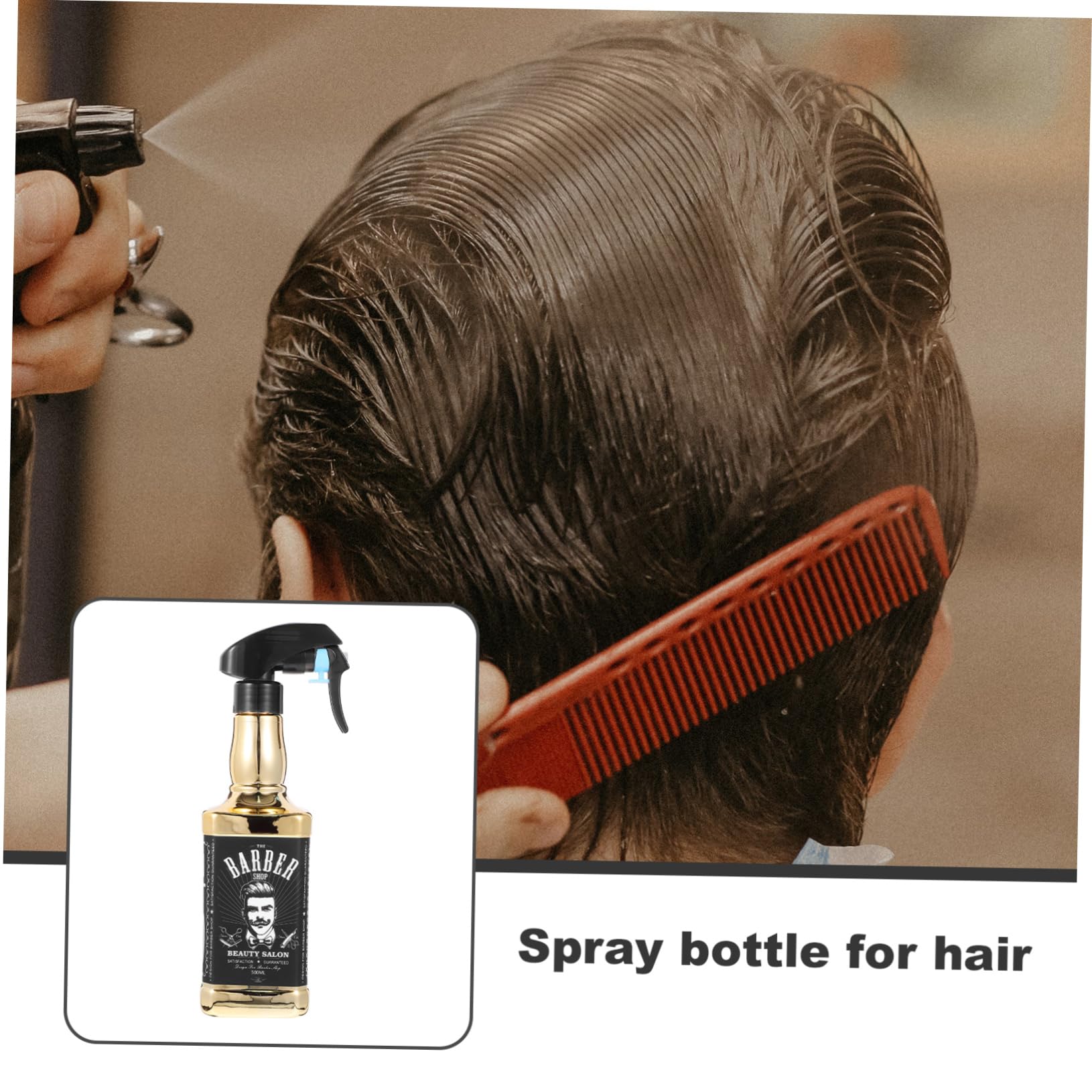 NOLITOY Refillable Hair Spray Bottle - Small Travel Size Jelly Hair Spray for Styling, Pet Grooming & Toiletries - Perfect for Salon, Home & Travel Use