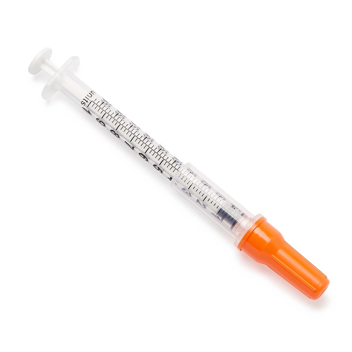 Insulin Safety Syringes - Ultra Fine Needles for Painless Injection | Diabetic Glucose Monitoring & Insulin Therapy Supplies | Perfect for Home Use & Travel