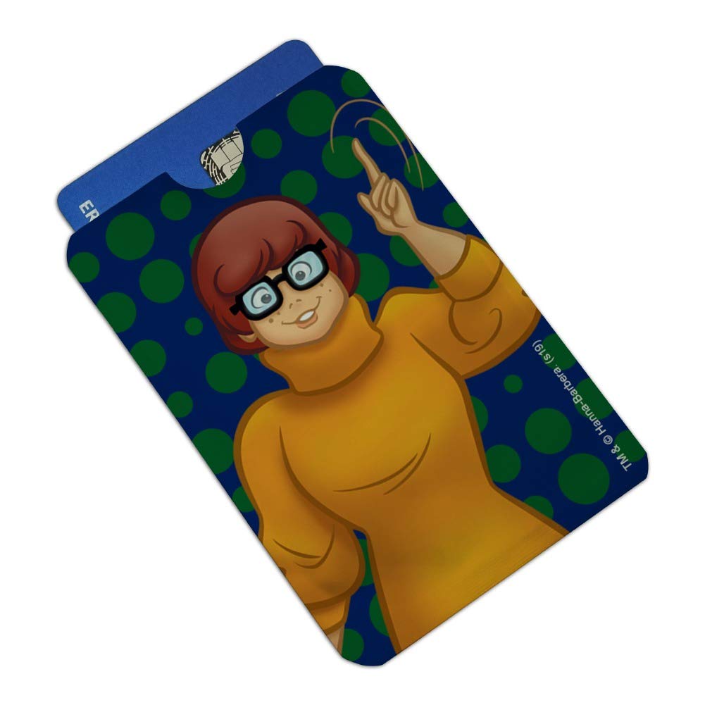 Scooby Doo Velma Character RFID Blocking Credit Card Holder - Set of 4 Wallet Protectors for Travel, Shopping & Contactless Payment Security