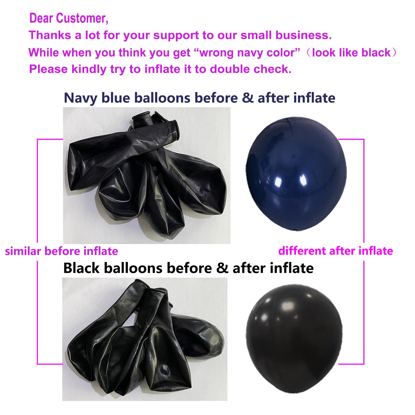 Silver & Navy Blue Balloon Stand - Elegant Centerpiece for Birthday, Wedding, Anniversary, New Year, Graduation Decor (Class of 2025) - Perfect for Party Tables, Photo Backdrops & Event Decorations