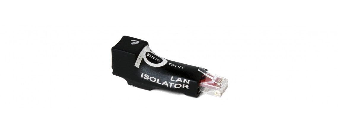 Pink Faun LAN Isolator - High-Speed Ethernet Noise Filter for Audiophile & Gaming Networks | Perfect for Home Theater, Studio Recording & Online Gaming Setups
