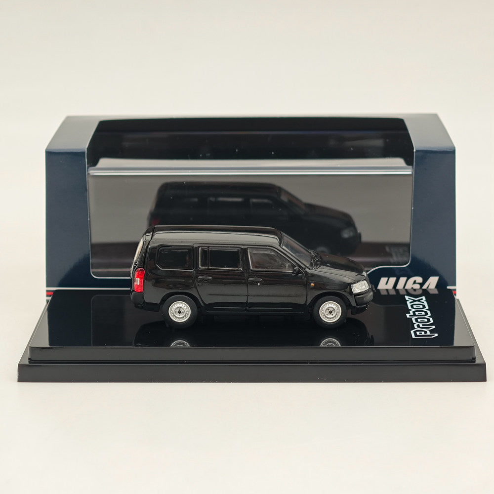 1/64 Scale Toyota Probox Van DX Black Diecast Model Car - Hobby Japan HJ641062BK - Collectible Miniature Vehicle for Display & Gifts