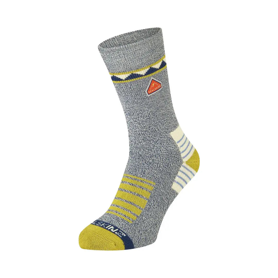 Sealskinz Kimberley Bamboo Hiking Socks - Waterproof & Breathable for Outdoor Adventures, Trekking & Cold Weather Activities