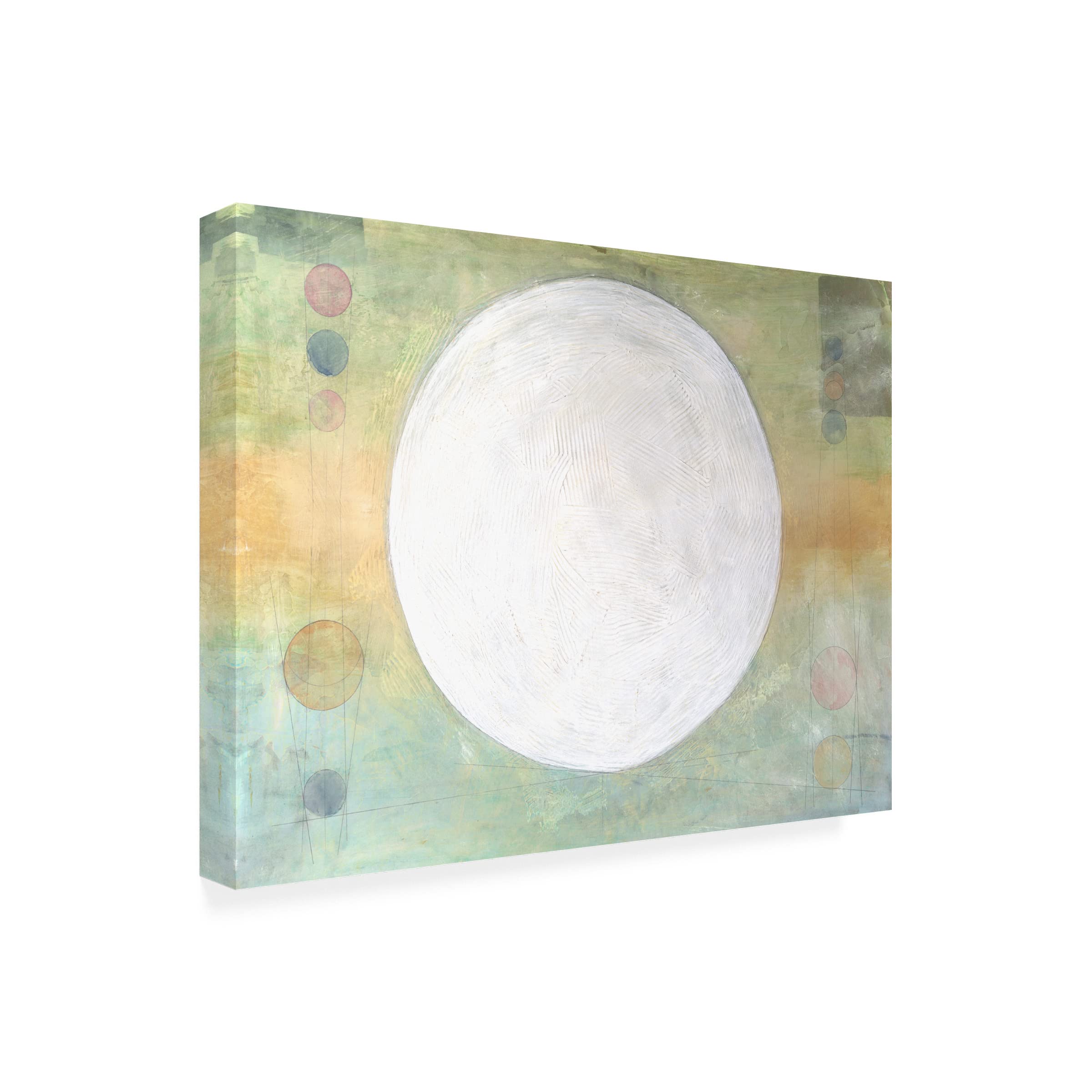 Renee W Stramel Celestial Skies I Canvas Wall Art Print - Modern Home Decor for Living Room, Bedroom & Office - Stretched Framed Ready to Hang