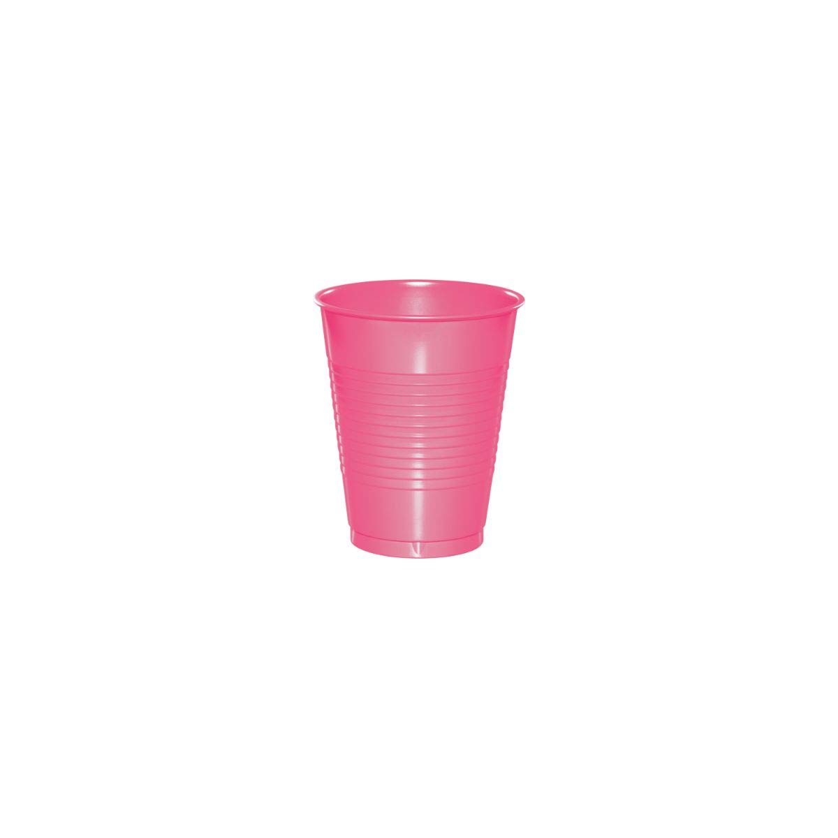 240-Pack Pink Disposable Plastic Cups 16oz - Party Tumblers for Weddings, Birthdays & Events - BPA-Free Drinking Glasses for Smoothies, Cocktails & Beverages