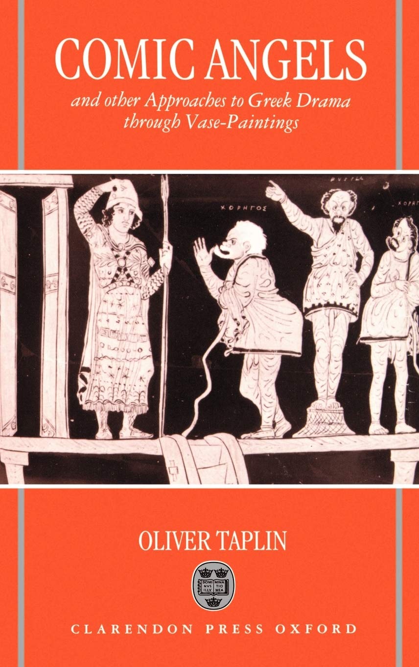 Comic Angels & Greek Drama Vase Paintings - Ancient Greek Art, Mythology & Theater History for Collectors & Decor