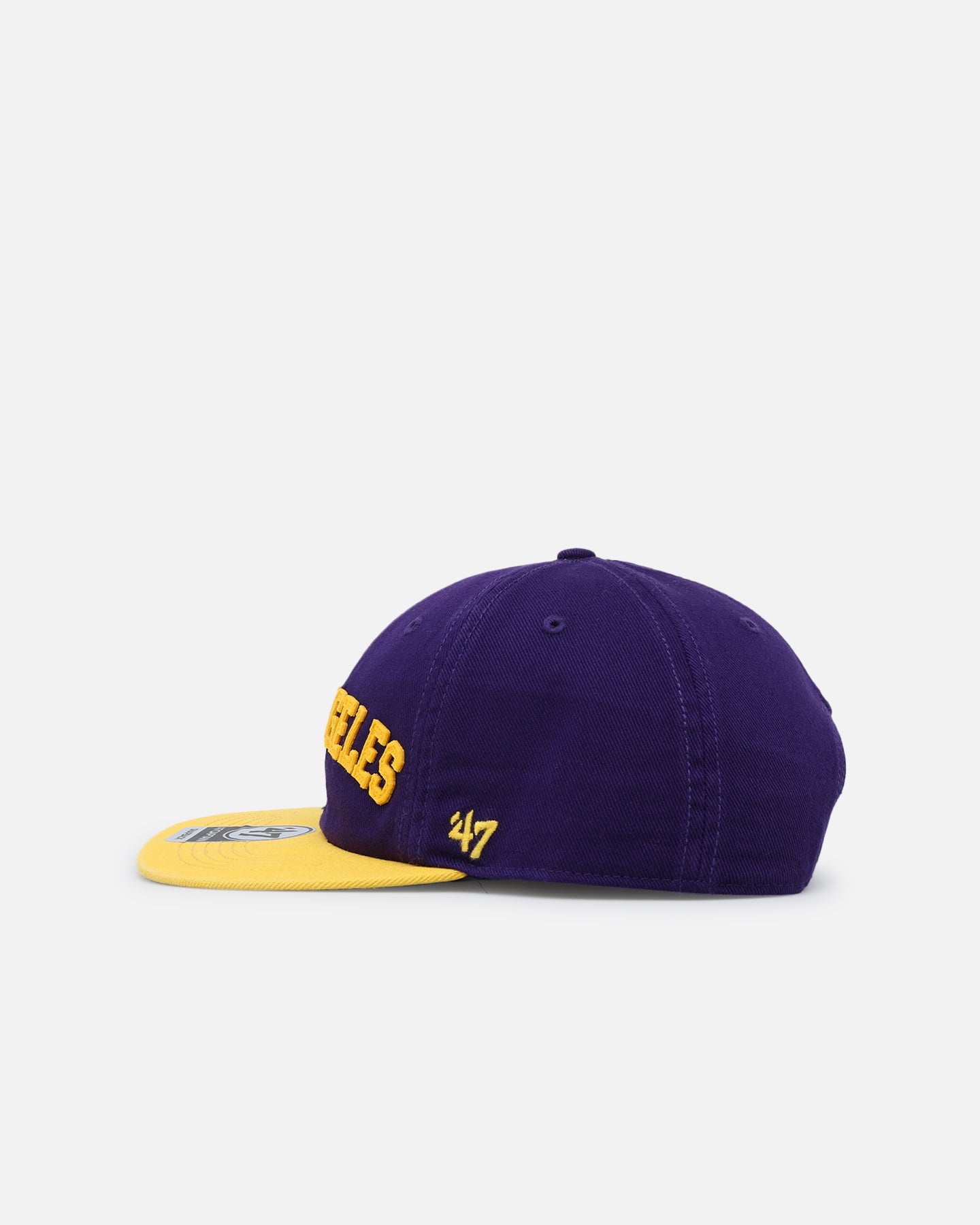 Los Angeles Lakers 'Legacy 47 Captain RL' Snapback Hat - Purple Adjustable Baseball Cap for Men & Women - Perfect for NBA Games, Sports Events & Streetwear Fashion