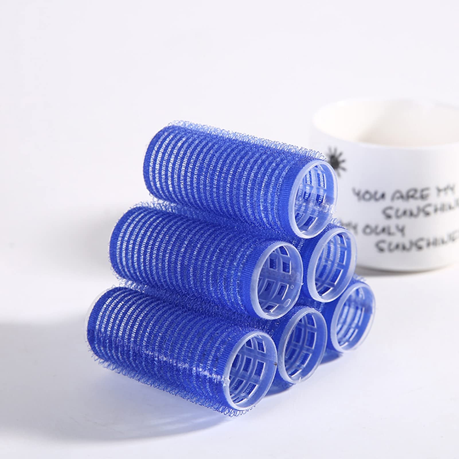 3PCS Self-Grip Hair Rollers Set for Heatless Curls - Soft Sponge Rollers for Long, Medium, Short, Thick & Thin Hair - Perfect for Bangs & Volume - Salon-Quality Hair Styling at Home (Great for Parties, Weddings & Everyday Styling)