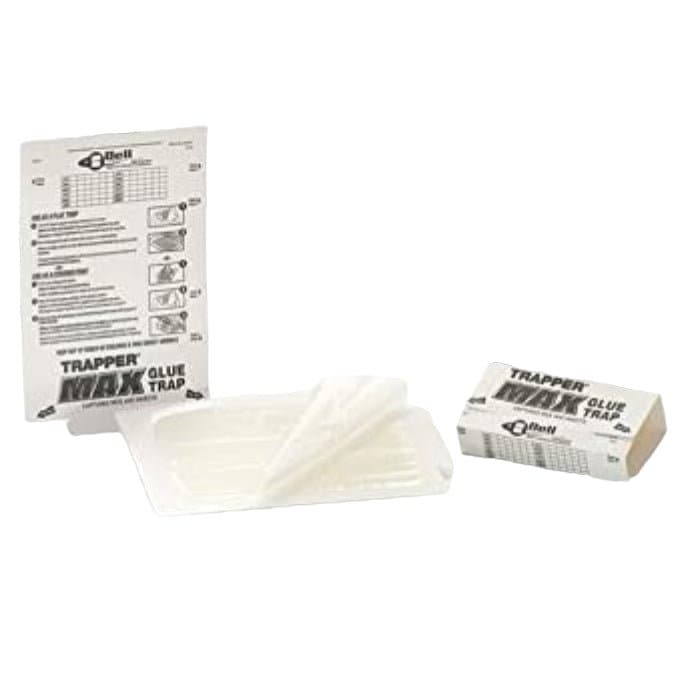 Trapper Max Glue Board for Mice - Sticky Mouse Traps for Home & Kitchen - Non-Toxic Rodent Control Solution for Indoor & Outdoor Use - Perfect for Basements, Garages, and Pantries