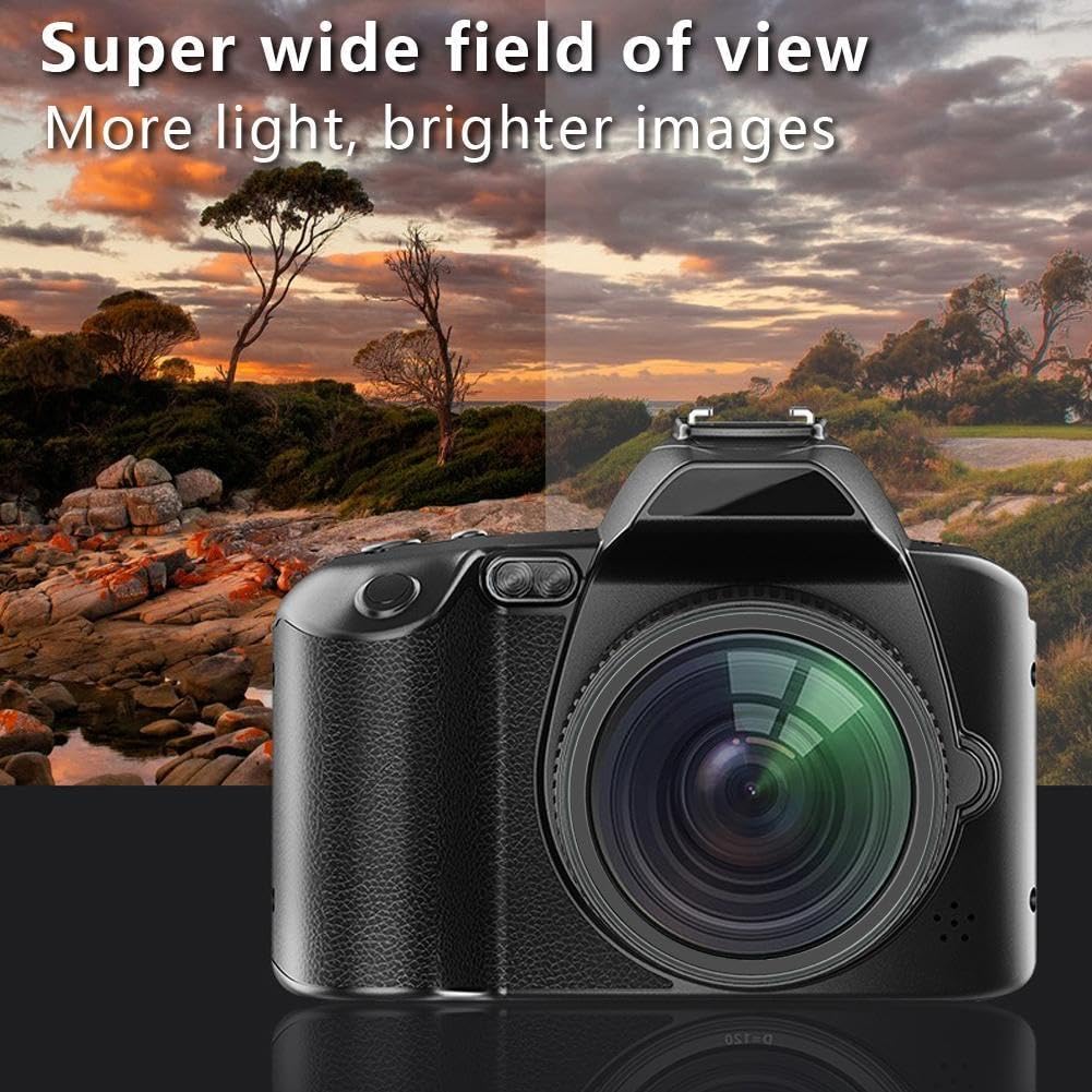 BOWTONG WiFi Camera 4K Ultra HD Portable Security Camera with 16X Digital Zoom, Night Vision & IR Light – Ideal for Home Monitoring, Baby Watching & Outdoor Surveillance