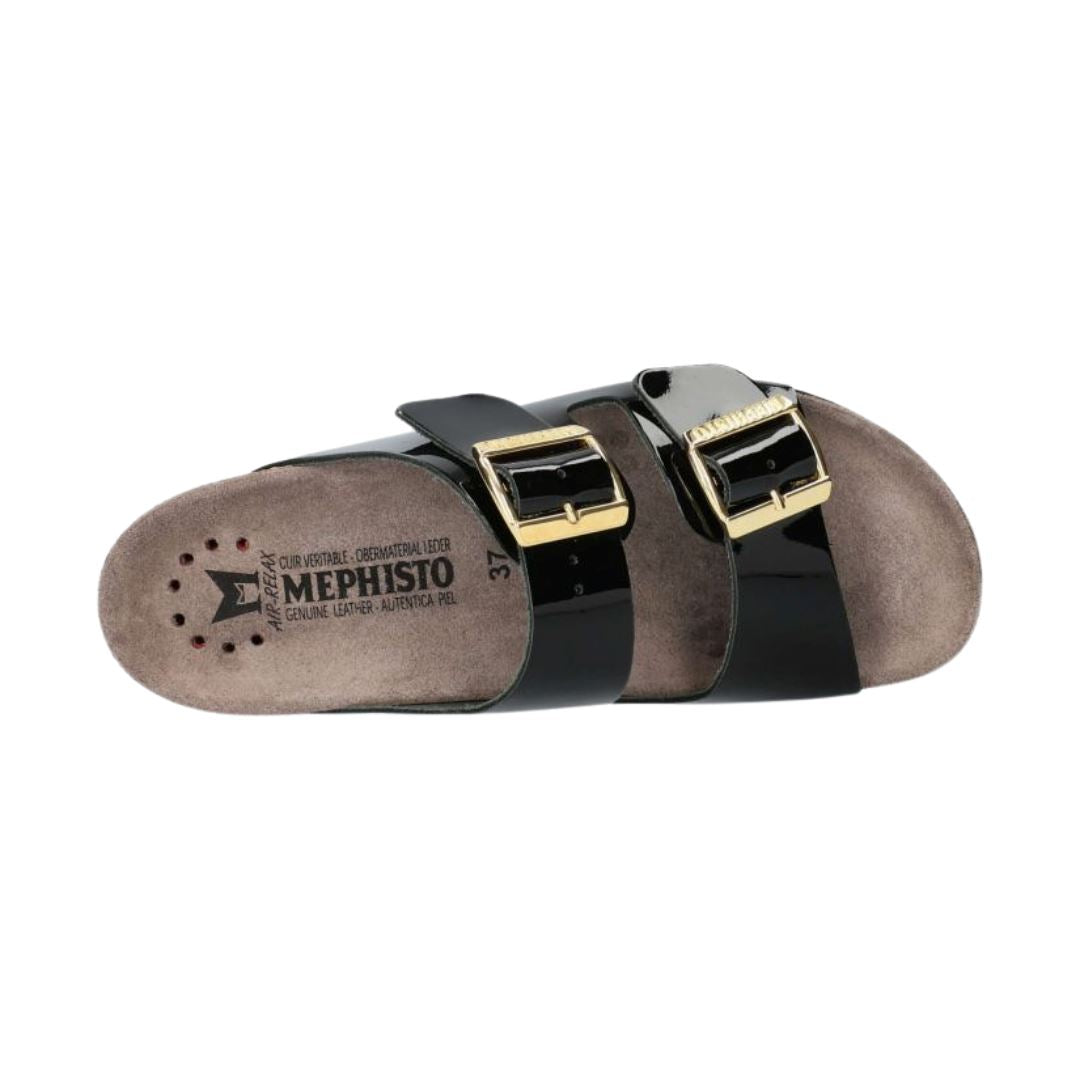 MEPHISTO HESTER TWO STRAP Women's Comfortable Sandals - Breathable Leather Walking Shoes for Summer, Beach & Travel