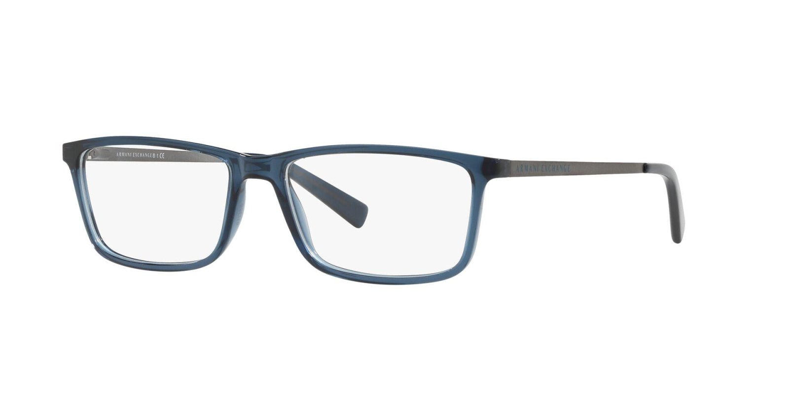 Armani Exchange 3027 Eyeglasses for Men & Women - Stylish Designer Glasses for Everyday Wear, Work & Fashion | Lightweight Metal Frame with UV Protection