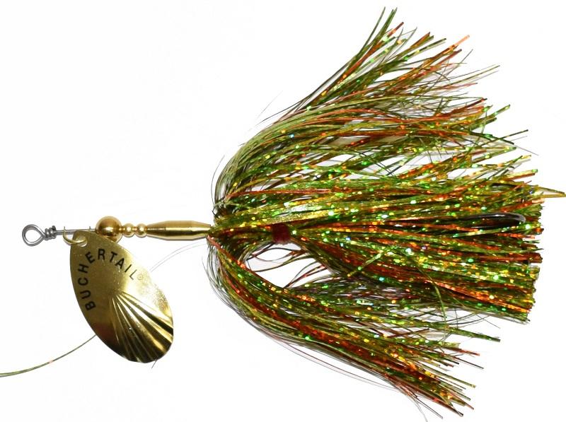 Buchertail 501 Tinsel Bucktail - Premium Fishing Lure for Bass, Trout & Walleye - Perfect for Freshwater & Saltwater Fishing