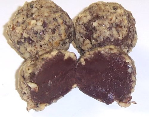 Scott's Premium Walnut Dark Chocolate Truffles - 1 Pound Gift Box | Gourmet Dessert for Holidays, Parties & Corporate Gifting
