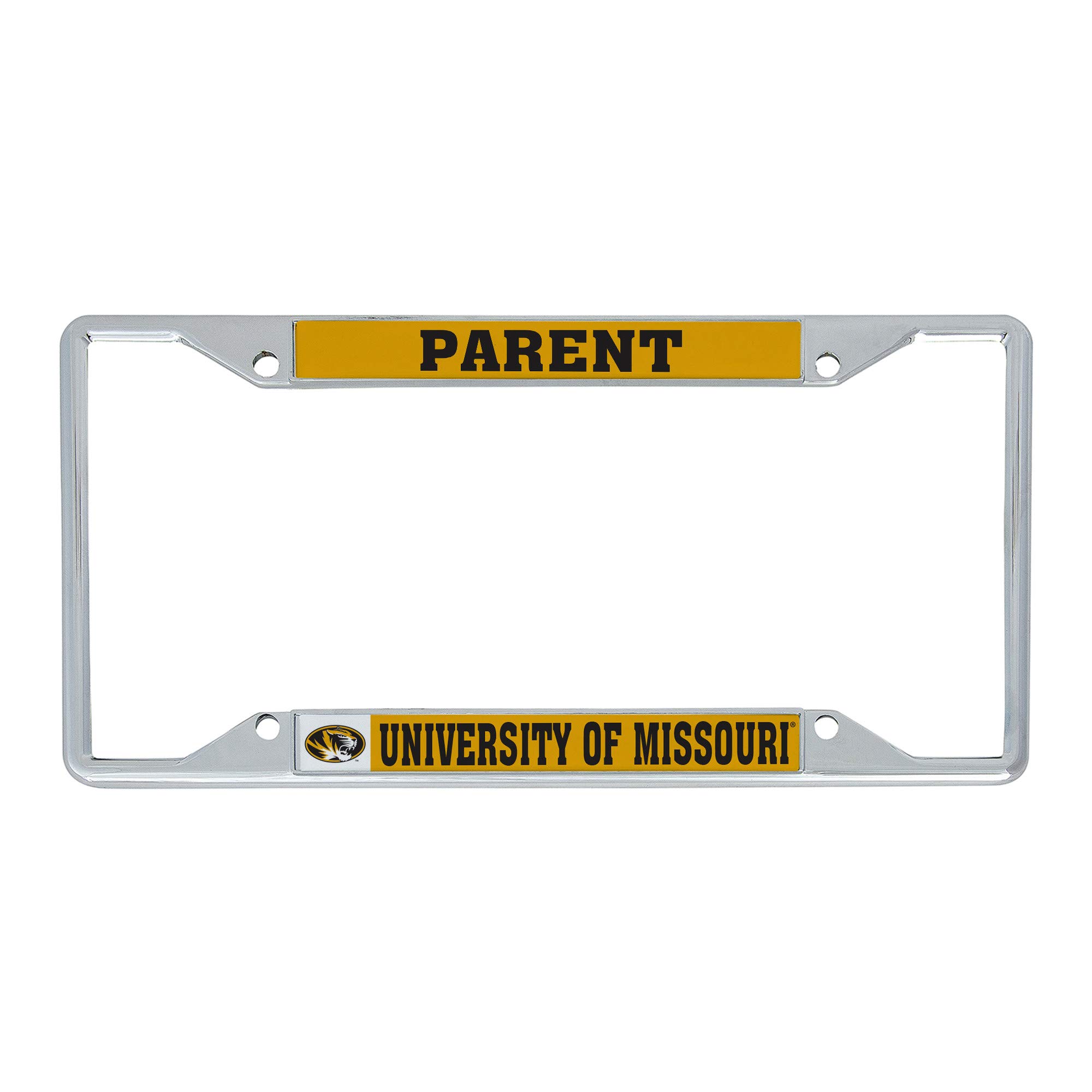 University of Missouri Tigers Metal License Plate Frame - Desert Cactus Design Car Accessories for Front or Rear Bumper - Perfect for Alumni, Fans and Game Day Spirit (Set of 1)