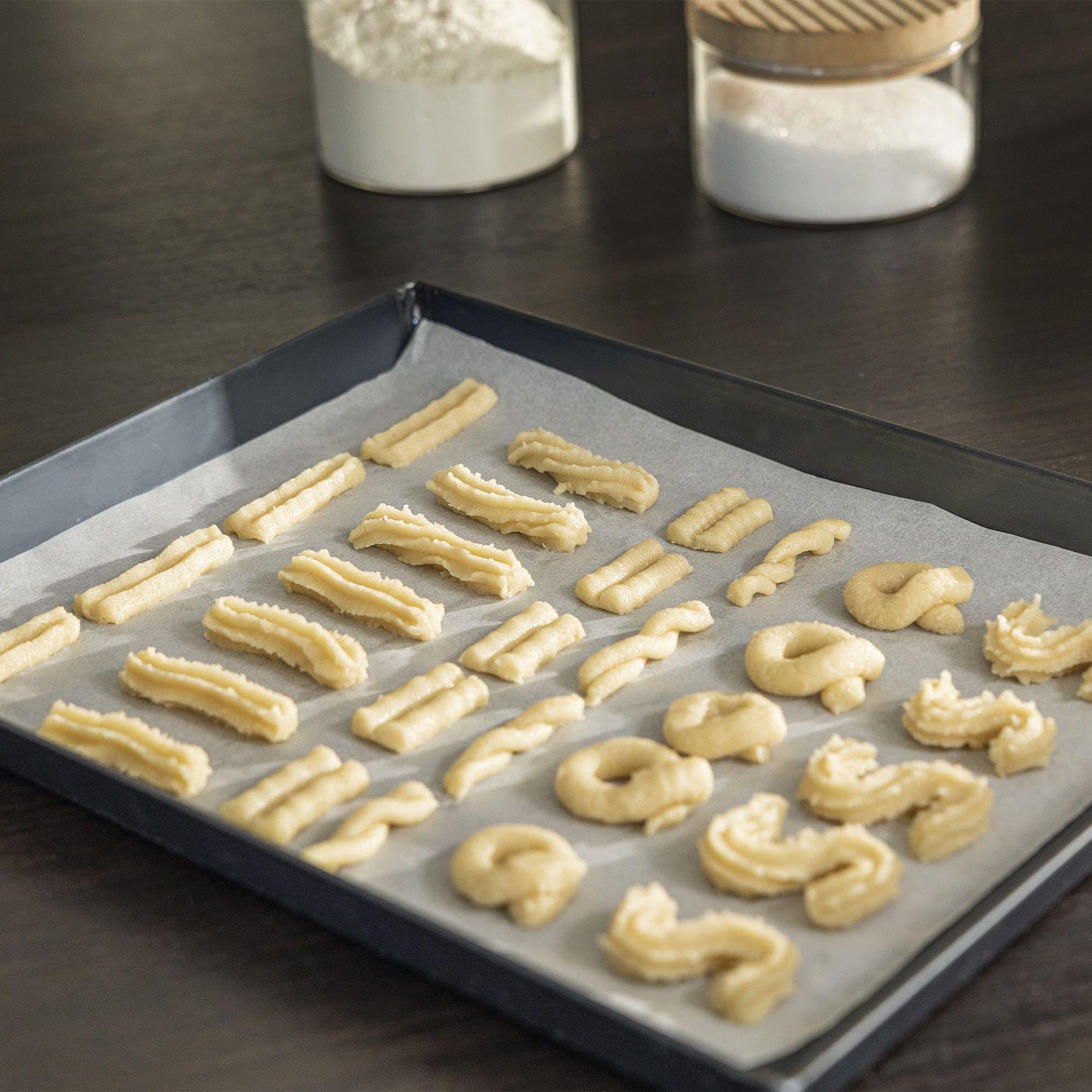 KitchenAid Cookie Press Attachment for Stand Mixers - Stainless Steel Cookie & Spritz Gun with 12 Discs - Perfect for Holiday Baking, Party Treats & Homemade Cookies