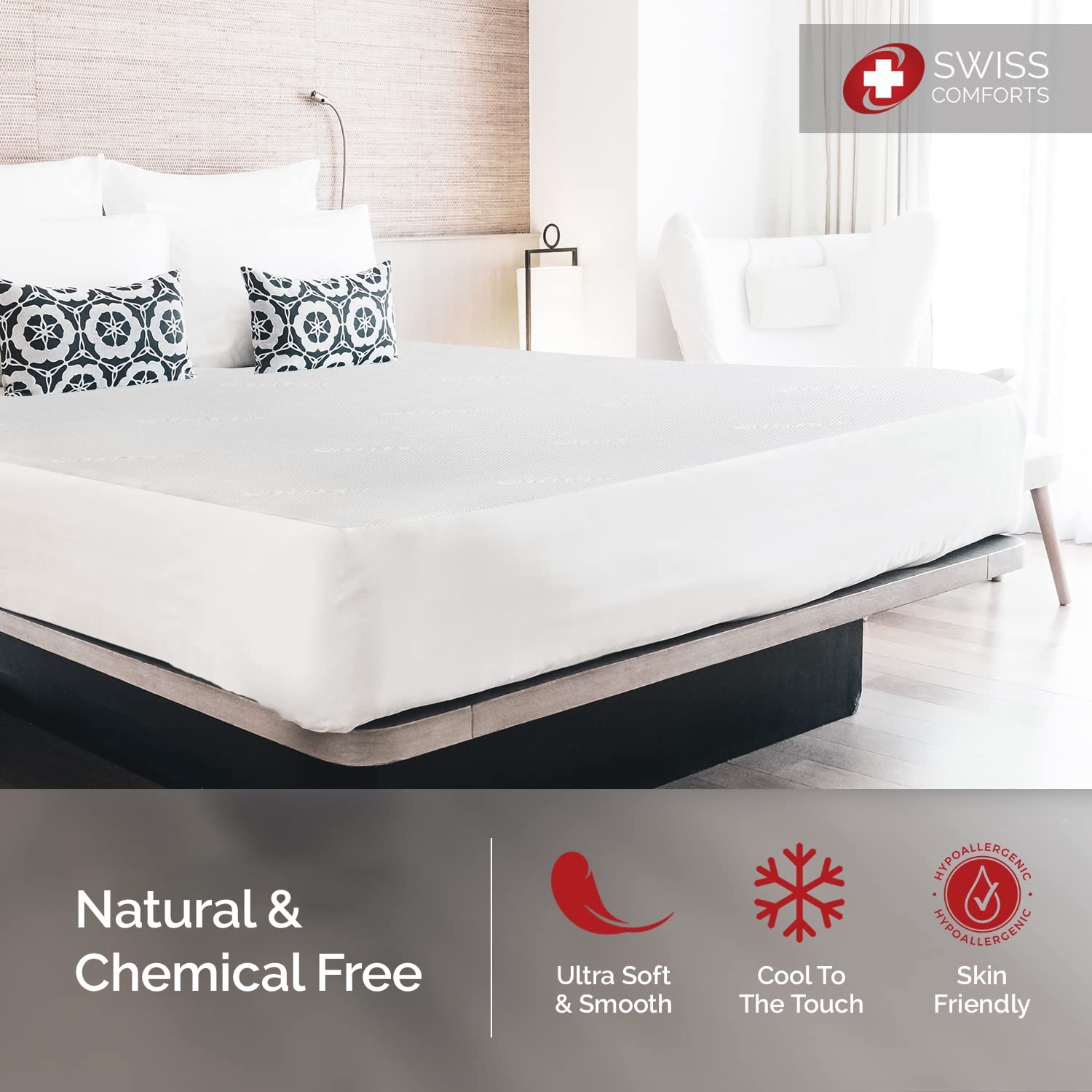 100% Waterproof Mattress Protector Twin Size (39