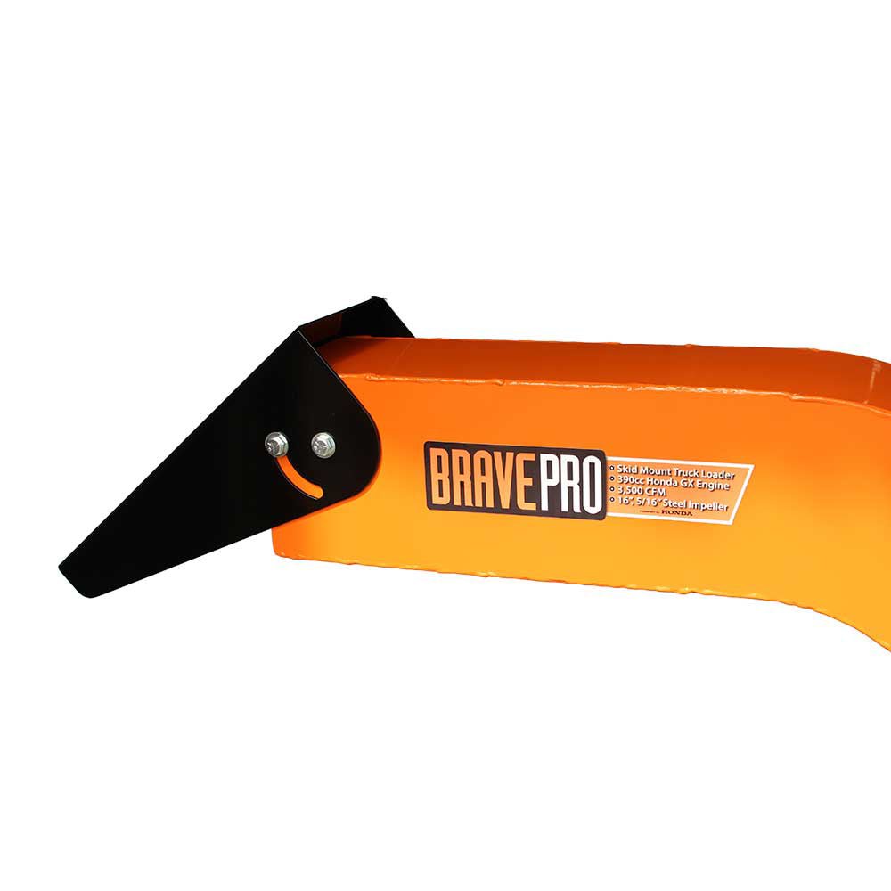 Brave Truck Loader - 3,500 CFM Portable Air Blower with Powerful Honda GX390 Engine - Ideal for Construction Sites, Landscaping, and Industrial Cleaning