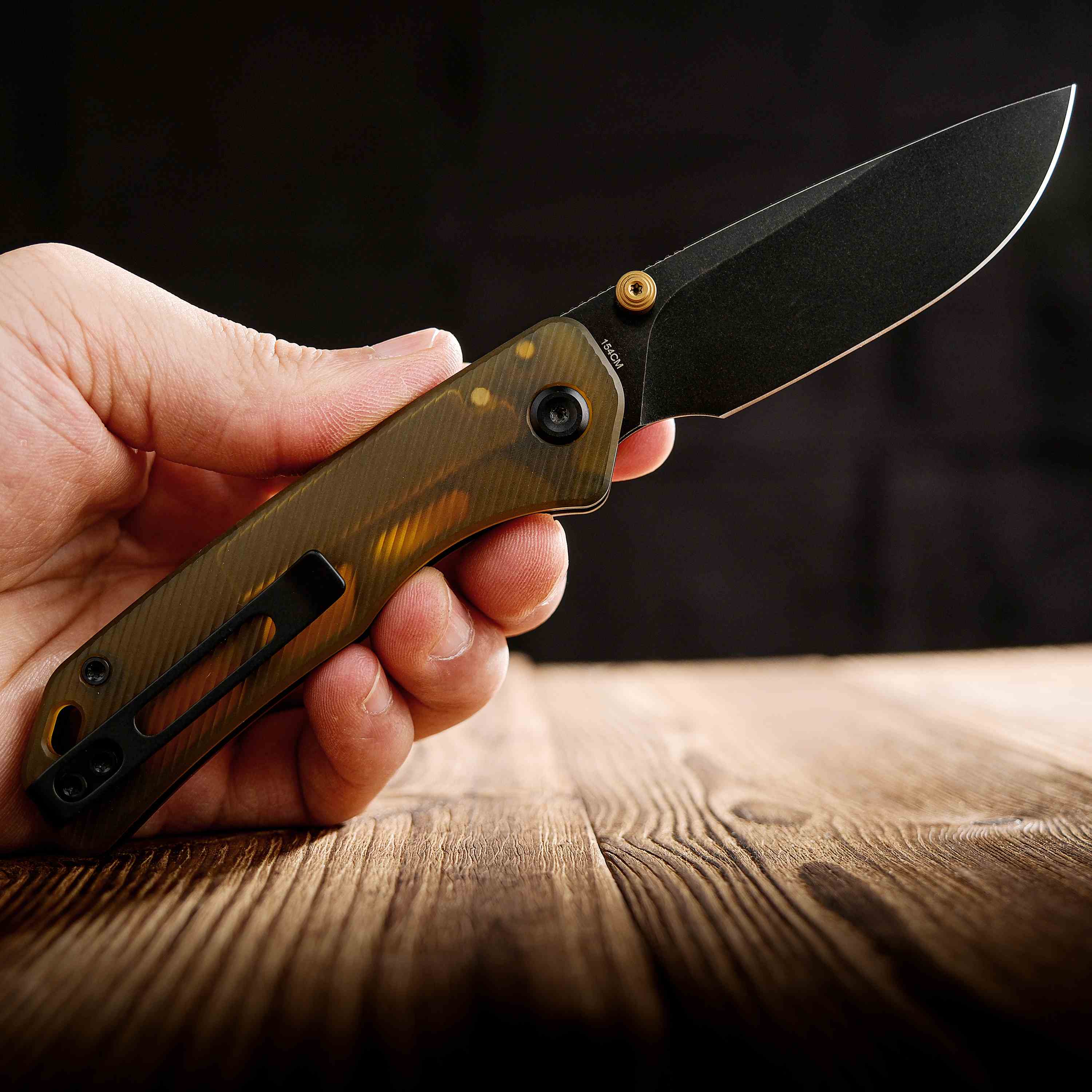 Premium Marten Top Liner Lock Folding Knife - 2.98
