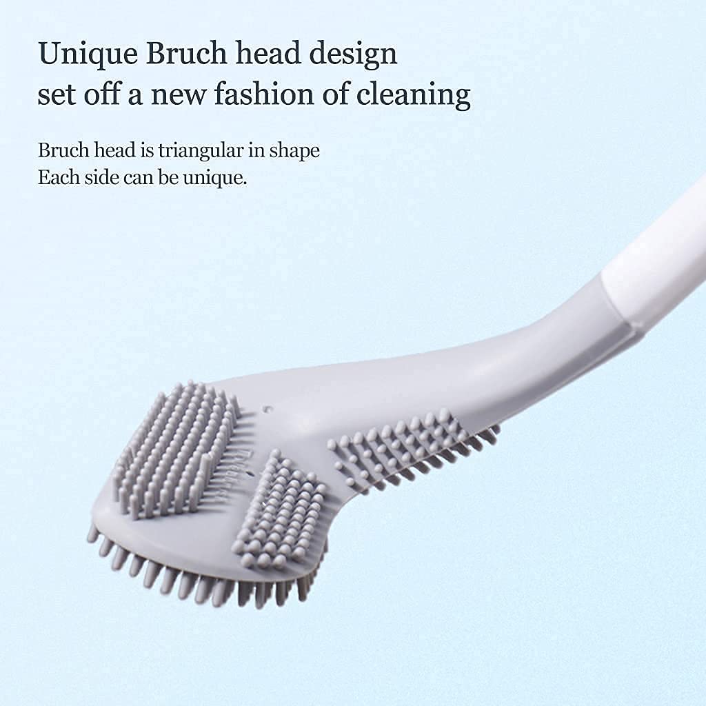 Golf Toilet Brush with Long Handle - Anti-Slip & Drip-Free for Bathroom Cleaning