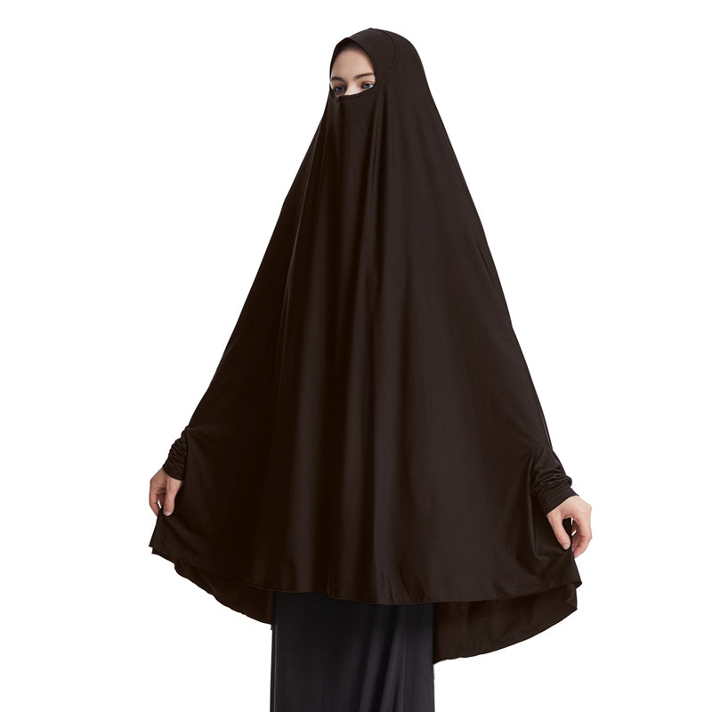 10 Color Options Long Sleeve Jilbab - Modest Muslim Prayer Dress for Women - Perfect for Daily Wear, Prayer & Special Occasions