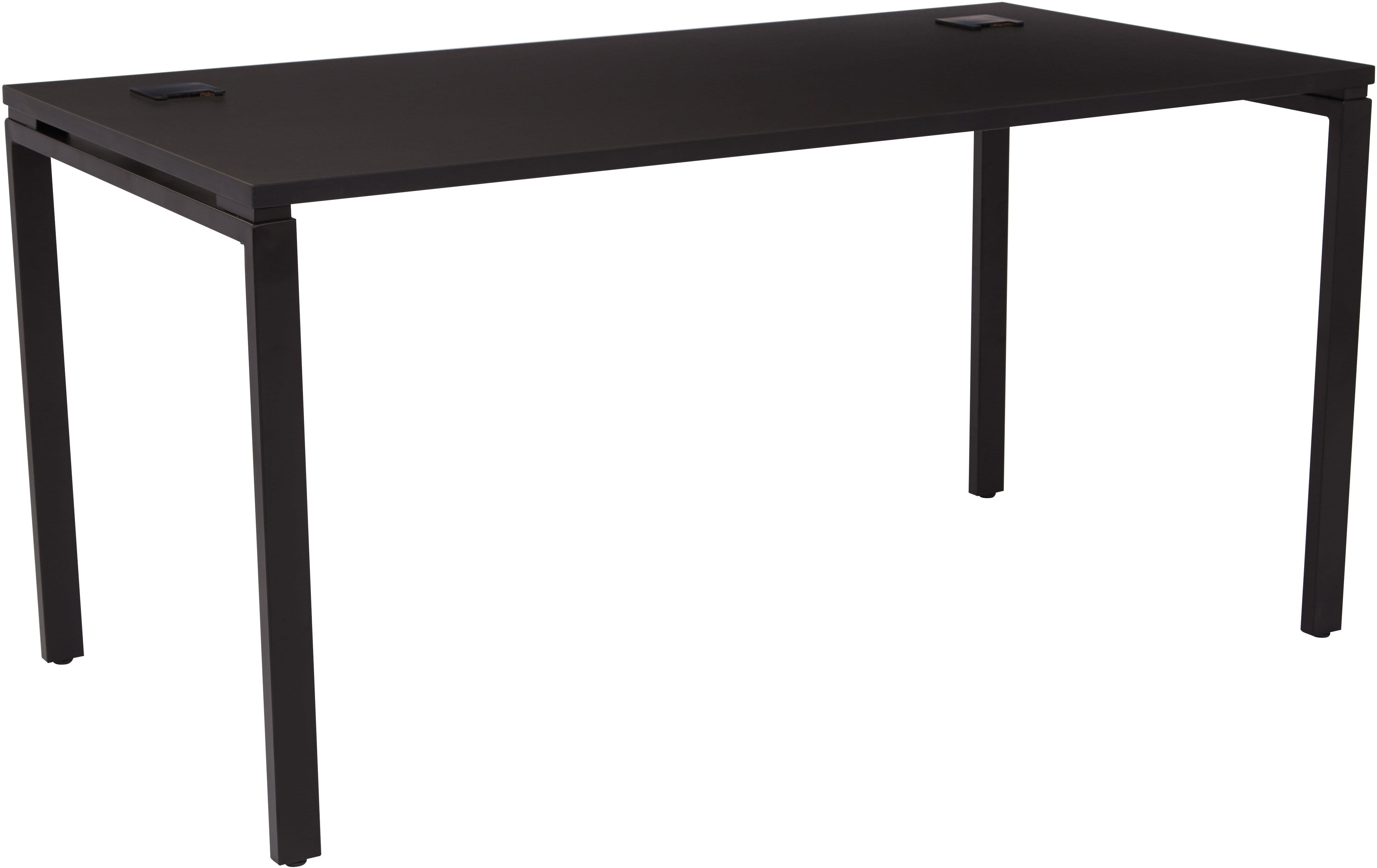 OSP Designs 60 Inch Modern Writing Desk with Sturdy Metal Legs - Home Office Desk for Study, Work, and Remote Learning [PRD3060D]