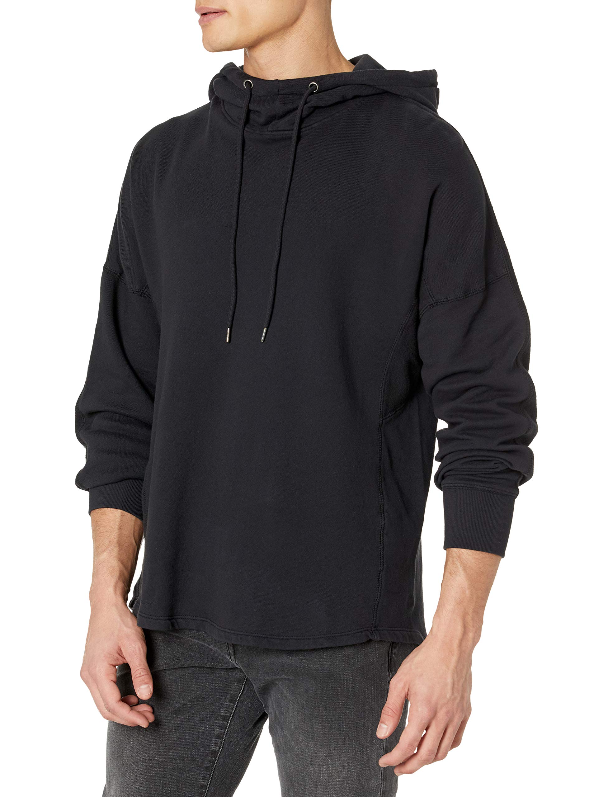 Velvet by Graham & Spencer Men's Lukas Organic Fleece Long Sleeve Hoodie - Soft & Warm Pullover for Casual Wear, Outdoor Activities & Lounge Comfort