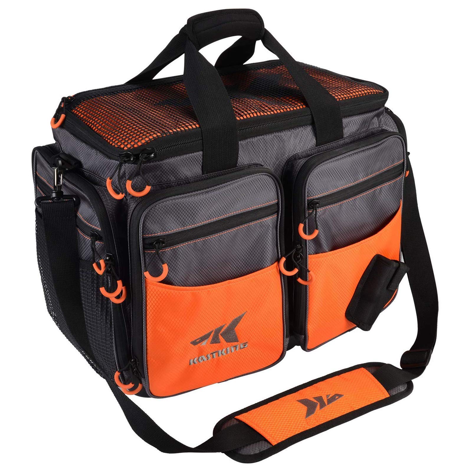 KastKing Waterproof Fishing Gear & Tackle Storage Bags - Saltwater Resistant Durable Tackle Organizer for Saltwater & Freshwater Fishing - Perfect for Boat, Kayak, and Shore Fishing Trips