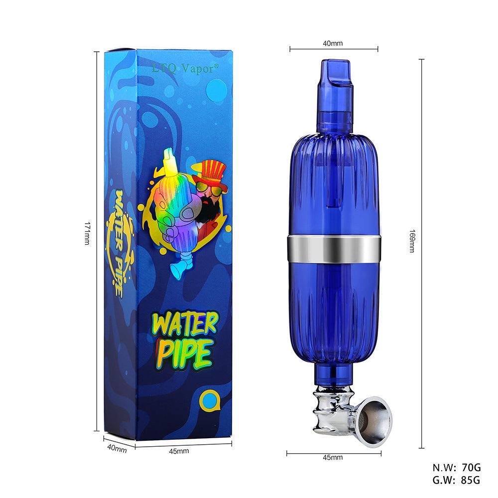 Premium Handheld Water Pipe for Dry Herb & Wax - Lightweight & Portable Design for Smooth Vaping at Home or On-The-Go
