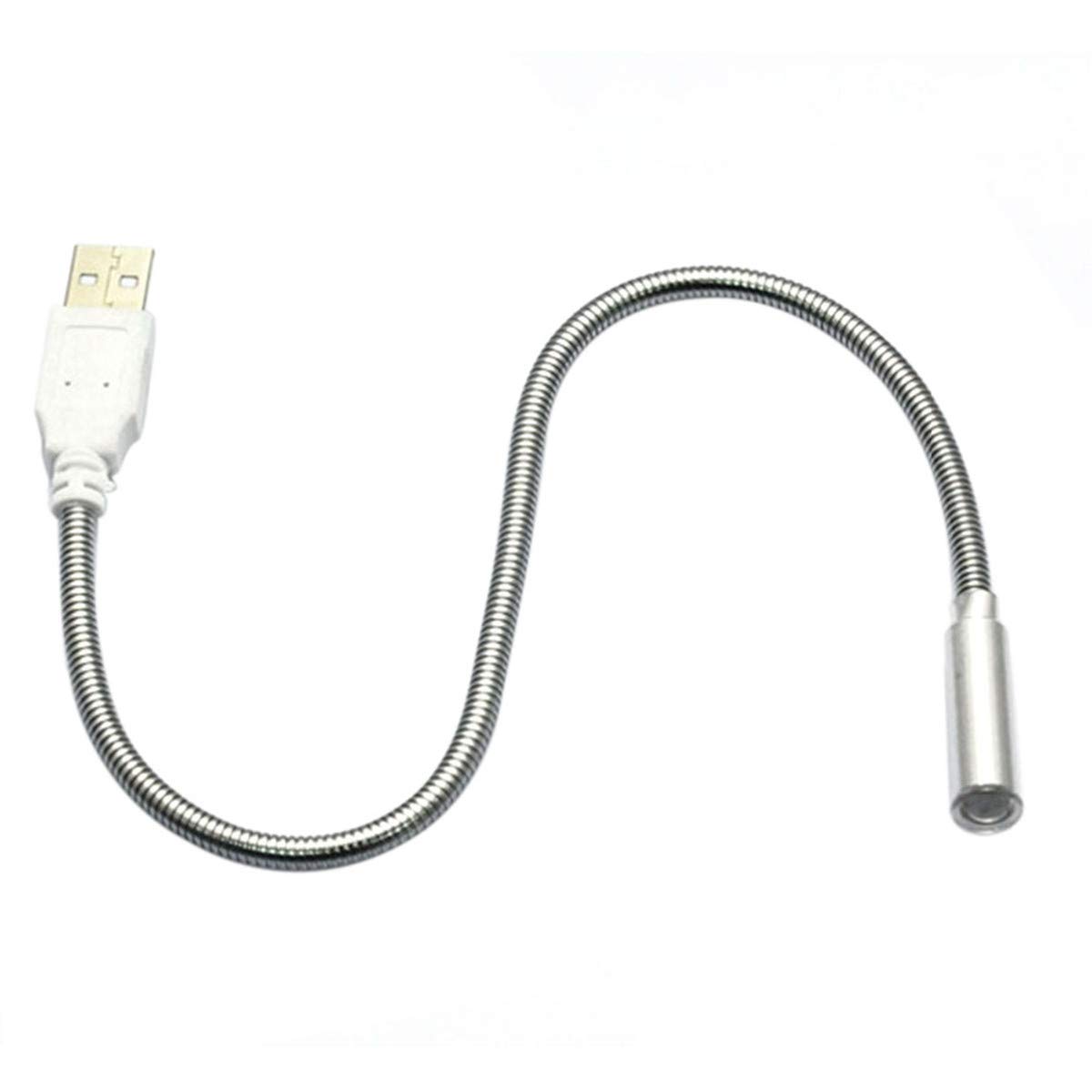 Cozylkx USB Portable LED Reading Lamp - Flexible Adjustable Keyboard Light for Notebook, Laptop, PC, Desktop - Ideal for Book Reading, Night Work, and Study Sessions