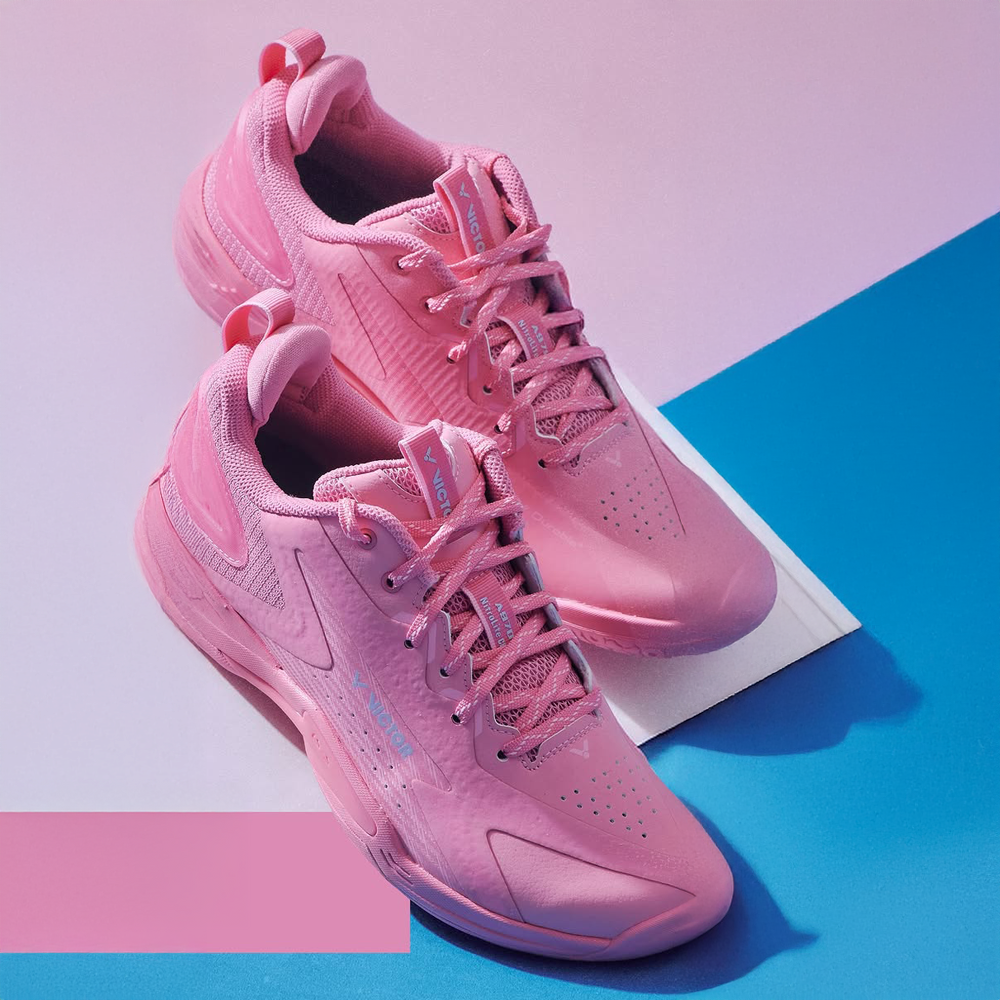 Victor A970 NitroLite Capsule Collection Court Shoe - Women's Tennis Shoes with Lightweight Cushioning (Flamingo Pink) | Perfect for Competitive Matches & Casual Court Play