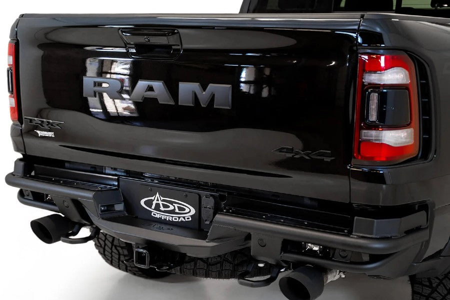 2021+ Ram TRX Addictive Desert Designs Pro Bolt-On Rear Bumper - Heavy Duty Off-Road Protection for Truck Adventures & Desert Racing