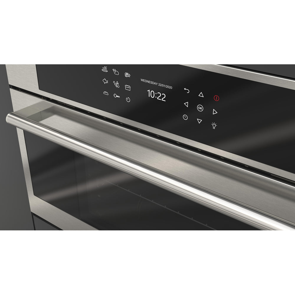 Fulgor Milano 30 Inch 700 Series Built-In Convection Steam Oven with Combination Cooking - Model F7DSCO30S1 - Perfect for Baking, Roasting, and Healthy Steam Cooking in Modern Kitchens