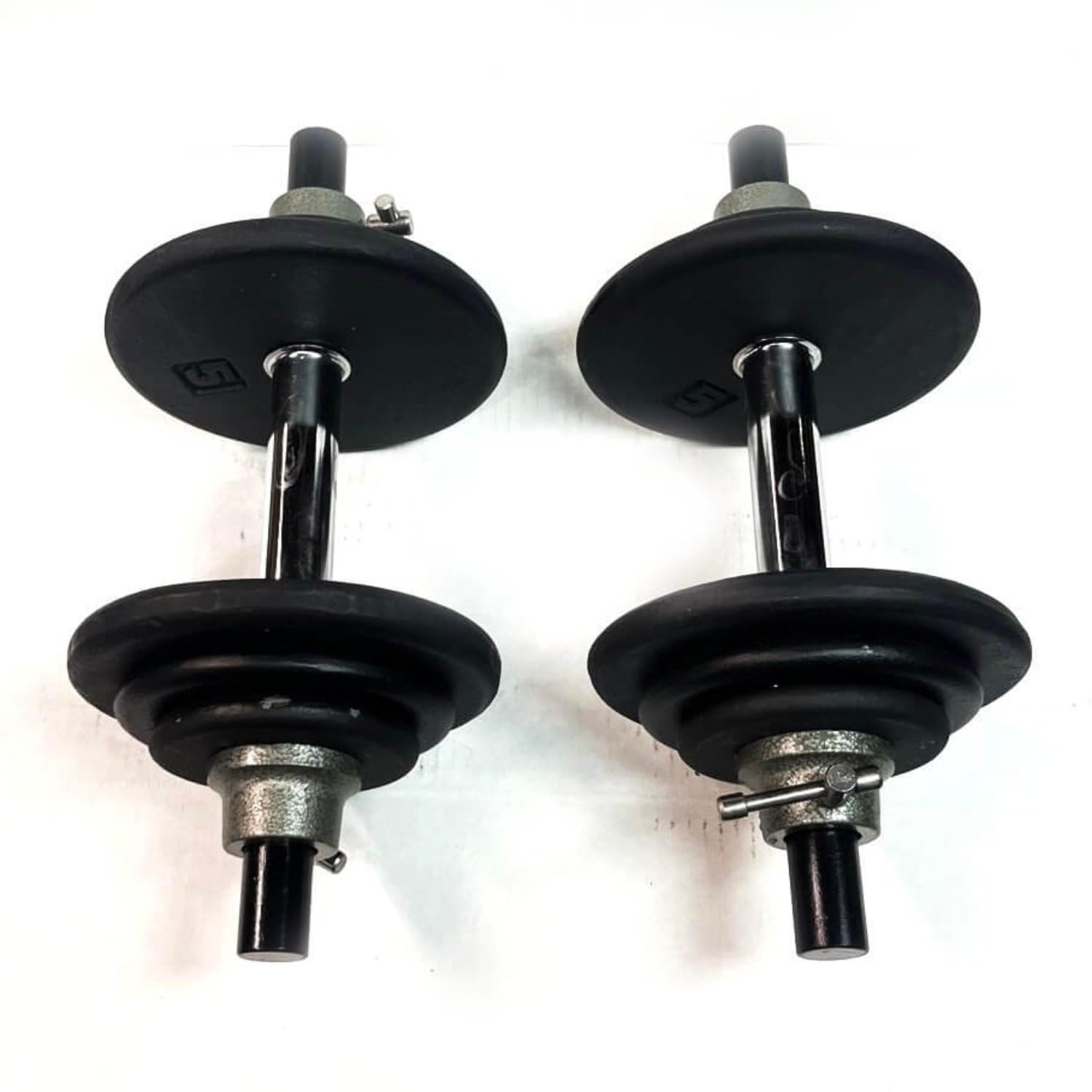 IVANKO Cast-Iron Dumbbell Set (Maximo 45) - Adjustable Weight Dumbbells for Home Gym, Strength Training & Fitness Workouts - Perfect for Weightlifting, CrossFit & Muscle Building