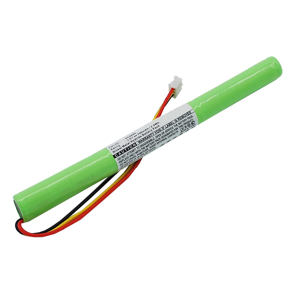 Synergy Digital Barcode Scanner Battery Replacement for Symbol GP75AAAH3AMXZ - Ni-MH 3.6V 700mAh High Capacity Battery - Perfect for Retail, Warehouse & Inventory Management