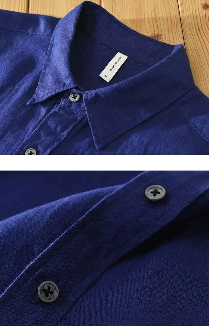 Antonio's Men's Loose Fit Short Sleeve Summer Shirt - Breathable Casual Button Down for Beach, Vacation & Outdoor Activities