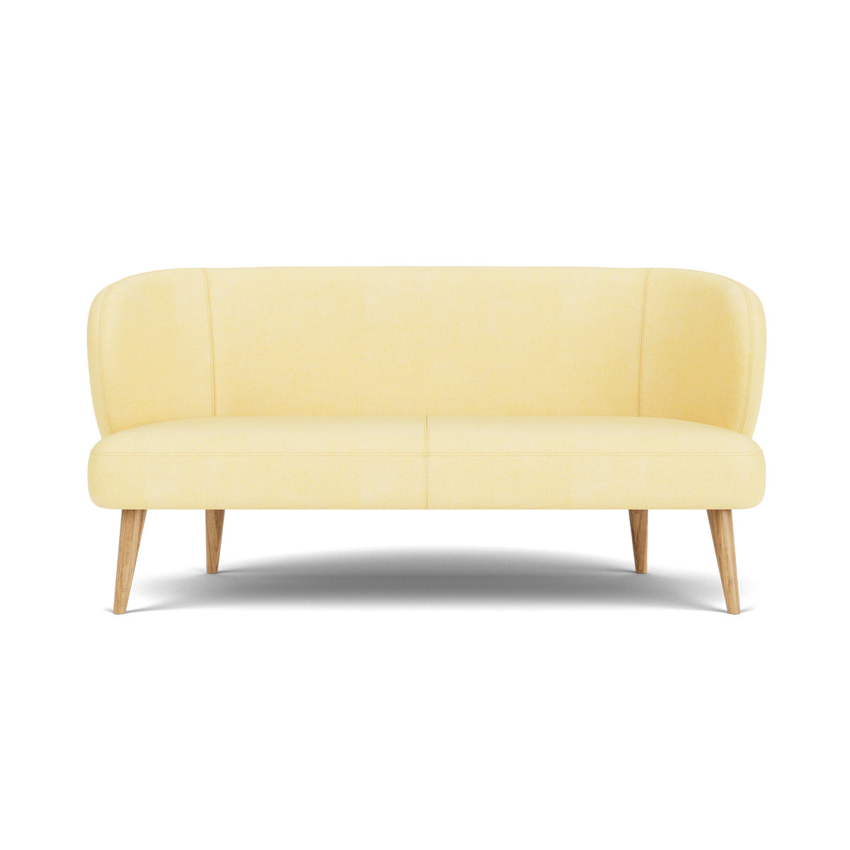 Kathleen Fabric 2 Seater Sofa - Modern Living Room Furniture for Small Spaces | Perfect for Apartments, Condos & Cozy Homes