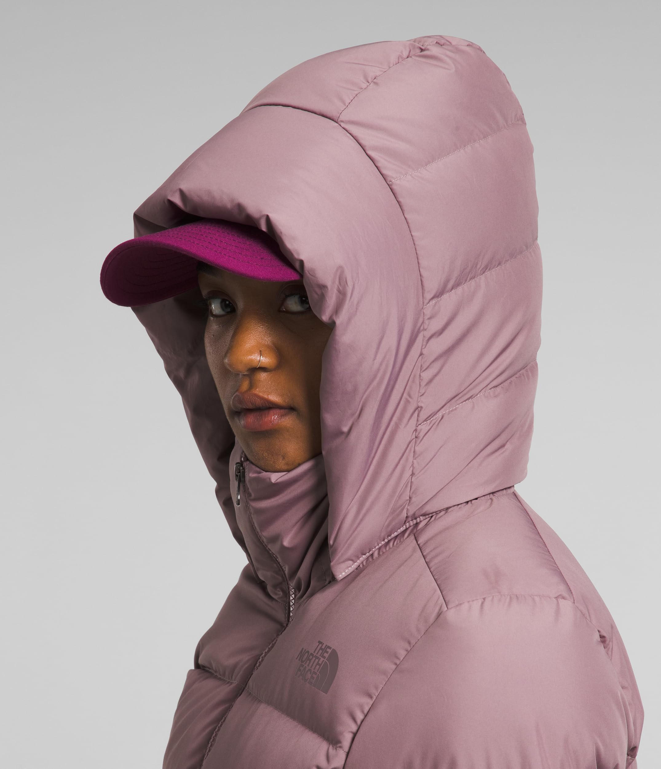 The North Face Women's Metropolis Insulated Winter Jacket - Warm Waterproof Puffer Coat, Fawn Grey, Size Small - Perfect for Hiking, Skiing & Cold Weather Outdoor Activities