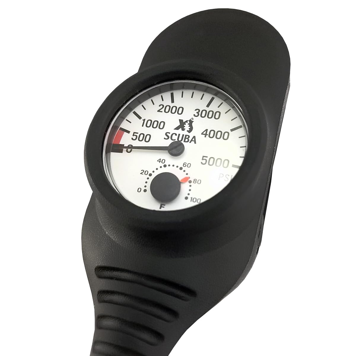 XS Scuba Navigator Console - 3 Gauge Metric Dive Computer for Scuba Diving | Underwater Navigation, Depth & Air Pressure Monitoring for Professional Divers