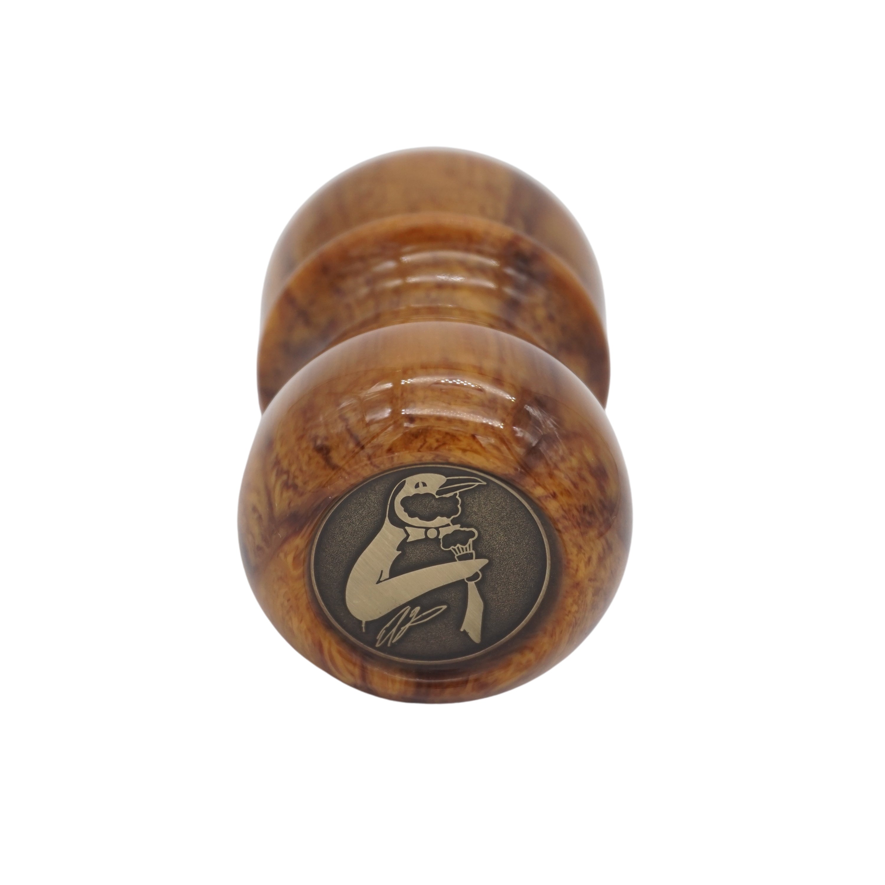 Premium Briar Wood Handcrafted Shaving Brush Handle - Fits 24mm & 26mm Knots - Perfect for Wet Shaving & Traditional Grooming Rituals