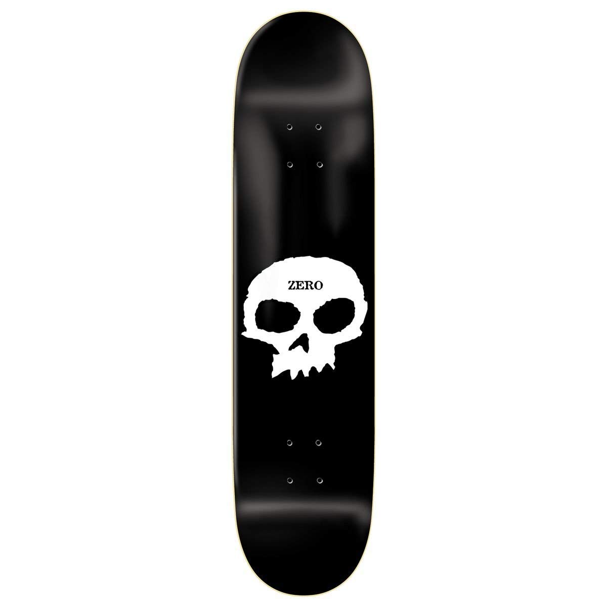Premium Zero Single Skull Skateboard Deck - 8.0