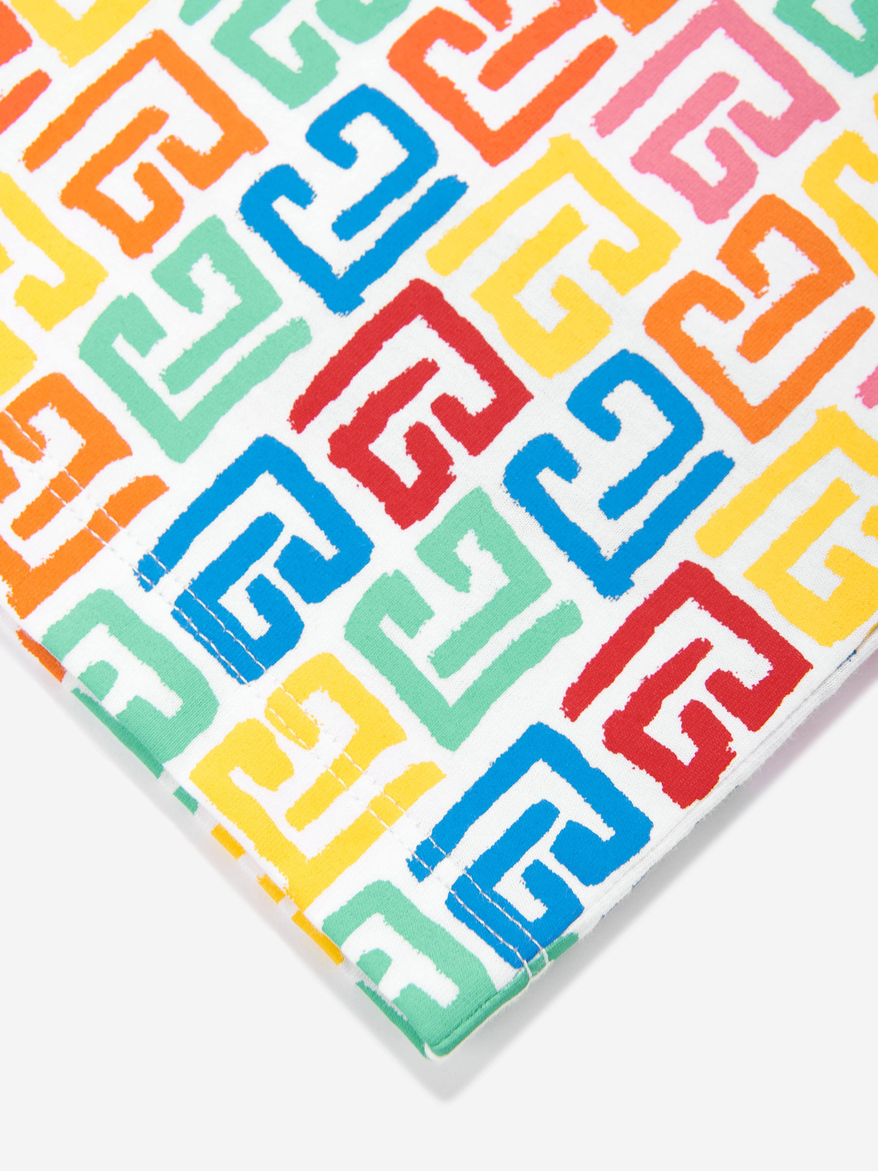 Balmain Kids Monogram Logo T-Shirt - Colorful Cotton Tee for Boys & Girls | Casual Wear, School Outfits, and Family Photos