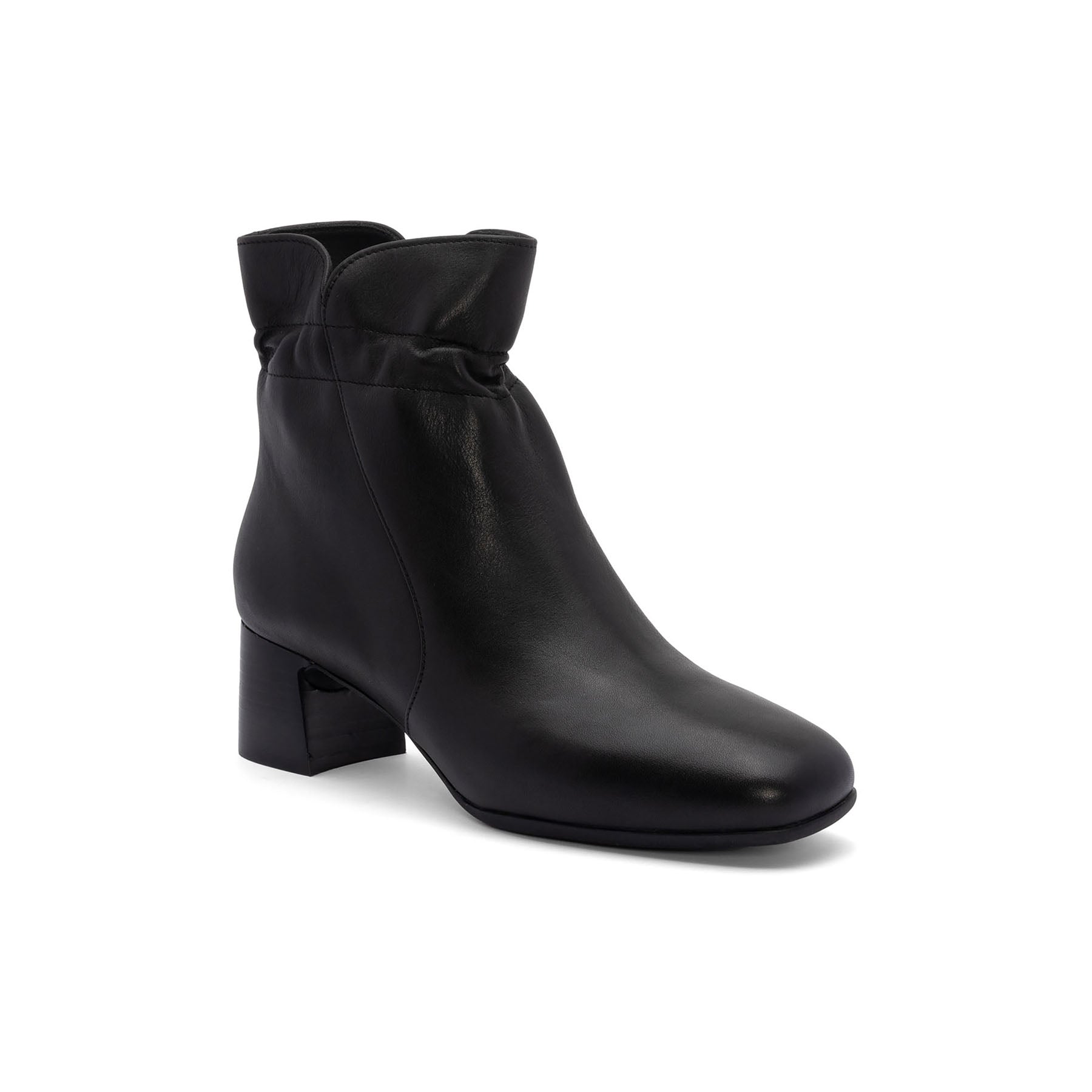 Abeo Avenue Mid Black Nappa Leather Shoes - Comfortable & Stylish Casual Sneakers for Men & Women | Perfect for Walking, Travel & Everyday Wear