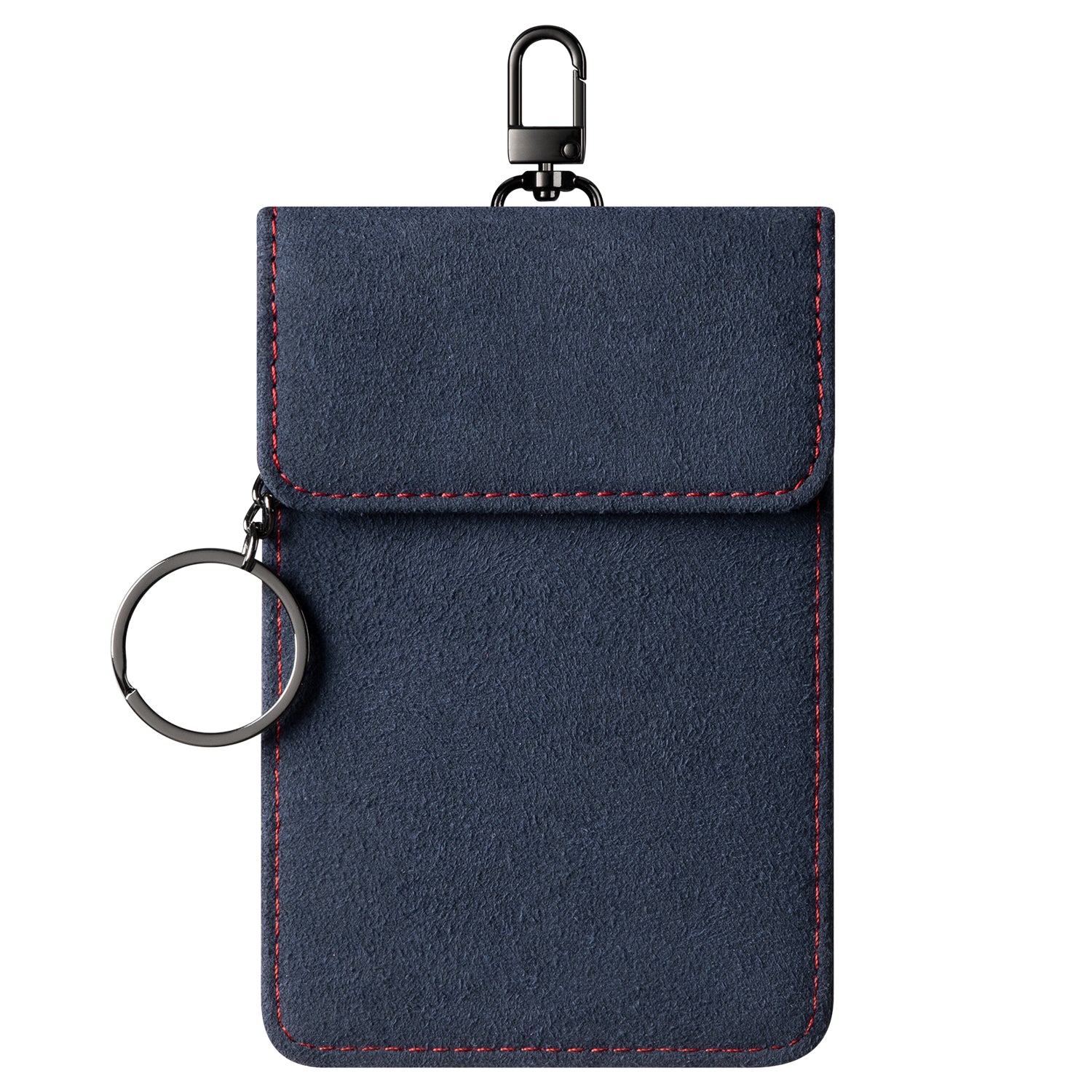 VFB100 Faraday Bag for Key Fob - RFID Blocking Pouch with Hook & Keyring - Protect Car Keys from Signal Theft (Perfect for Travel, Home & Vehicle Security)