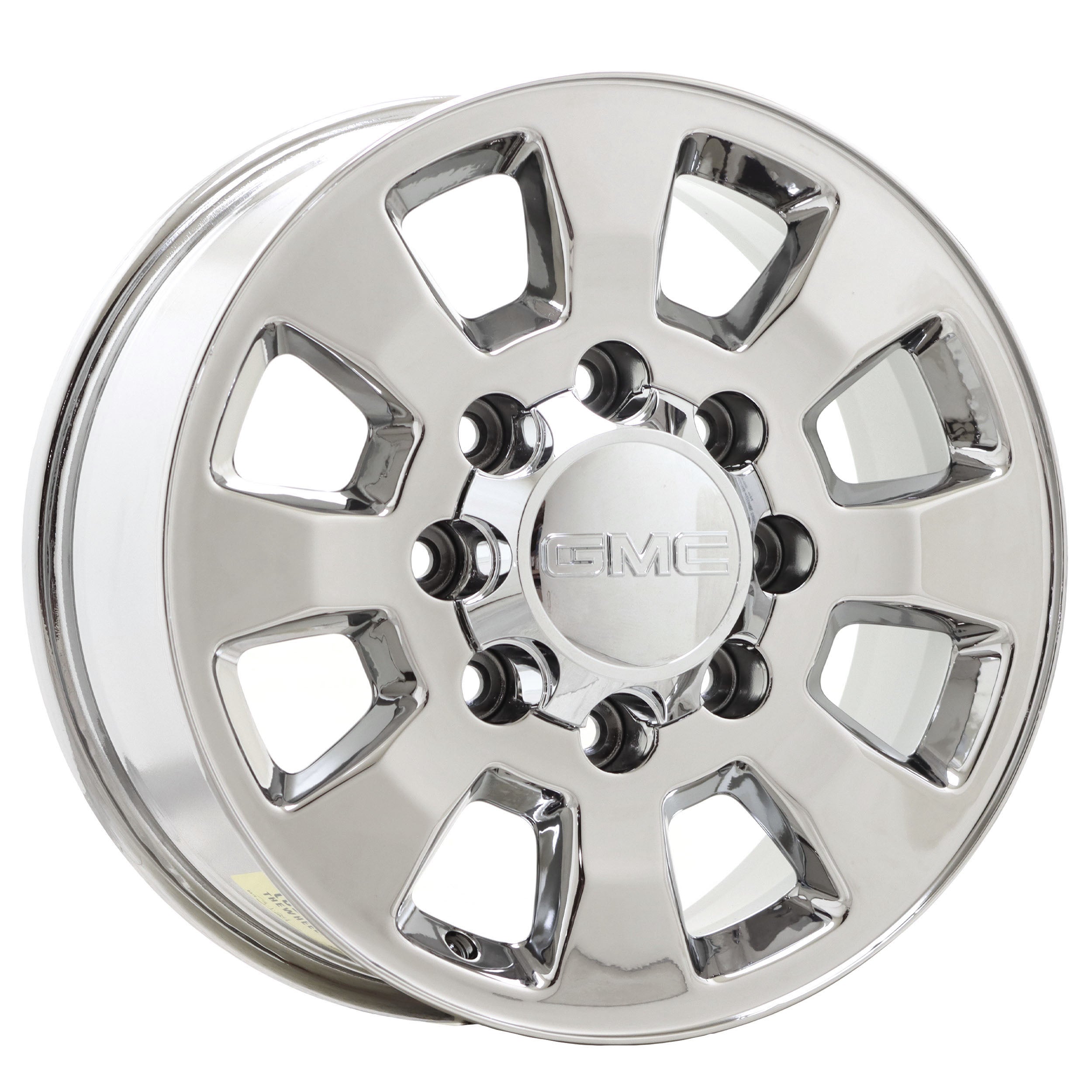 18 GMC Sierra 2500 3500 OEM Bright Chrome Wheels & Rims Set 5501 - Perfect for Truck Upgrades & Off-Road Adventures