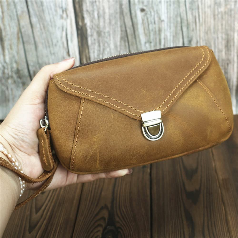 Vintage Mini Clutch Wallet - Retro Multifunctional Crossbody Messenger Bag for Women & Men - Small Phone Purse (11x2.5x18cm) - Perfect for Parties, Travel & Everyday Use