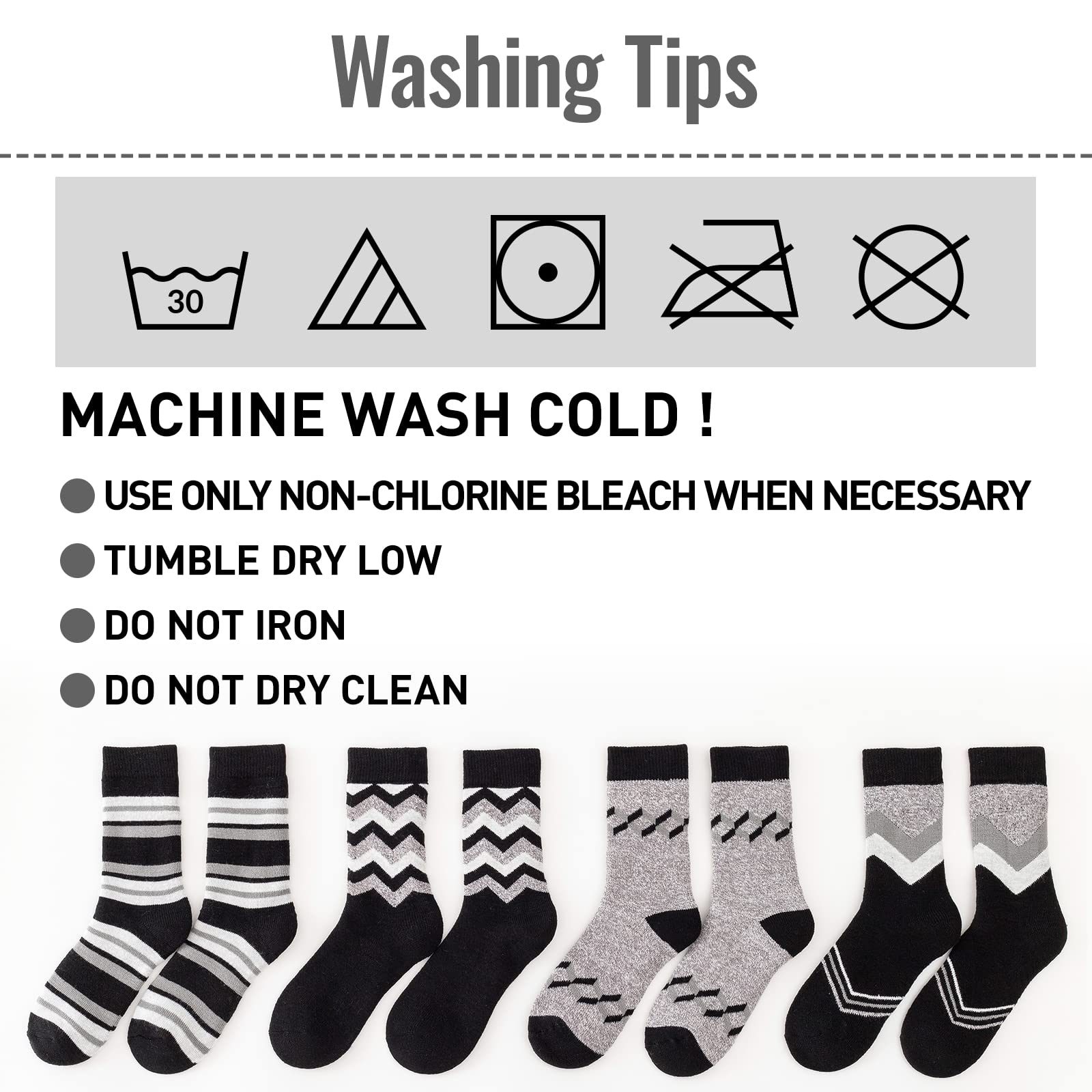 Women's Thermal Winter Socks - 4 Pairs Warm Fuzzy Crew Socks for Extreme Cold Weather - Perfect for Boots & Outdoor Activities