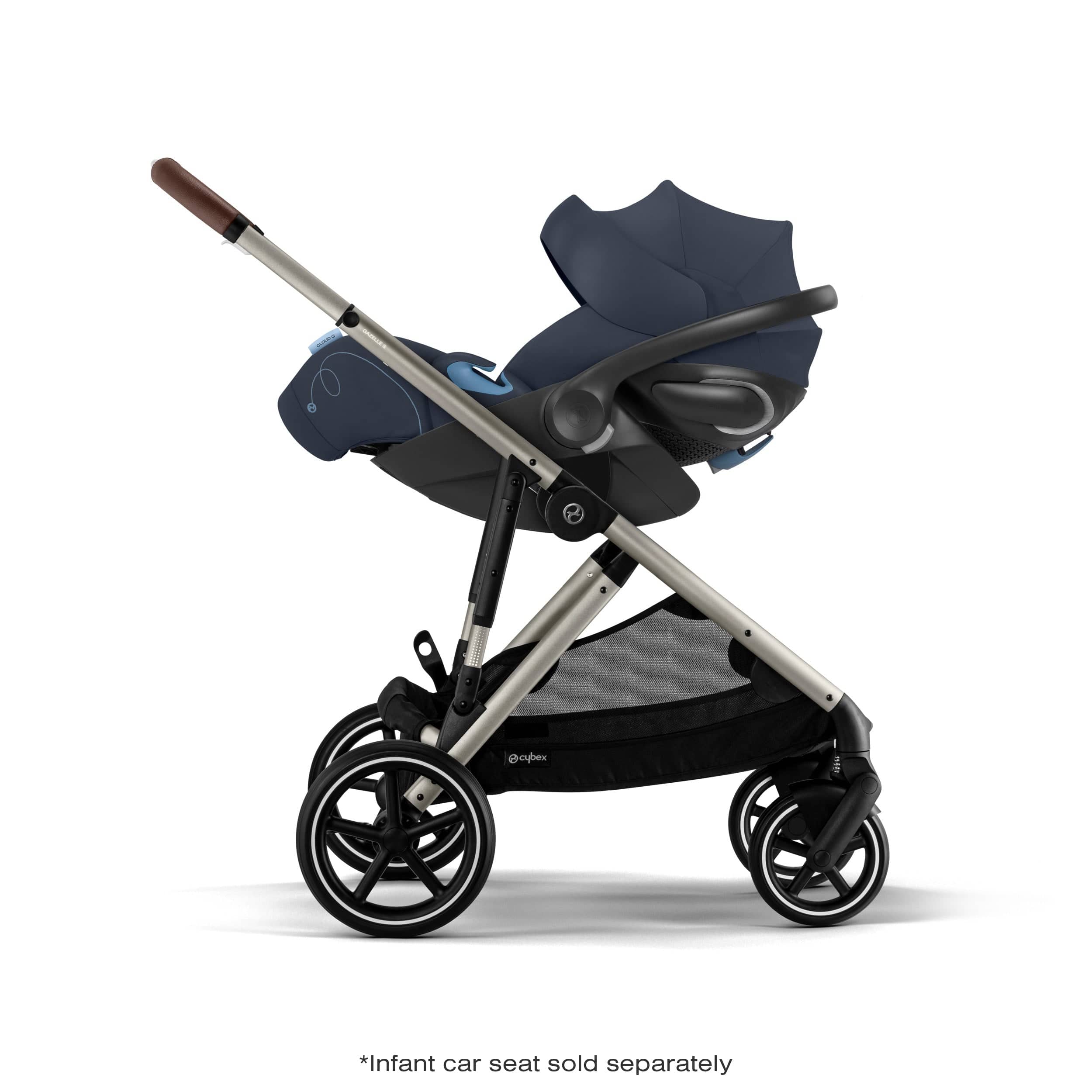 Cybex Gazelle S 2 Stroller - Lightweight Travel Stroller for Toddlers & Infants | Compact Foldable Design with Adjustable Seat | Perfect for Shopping, Travel & Daily Walks