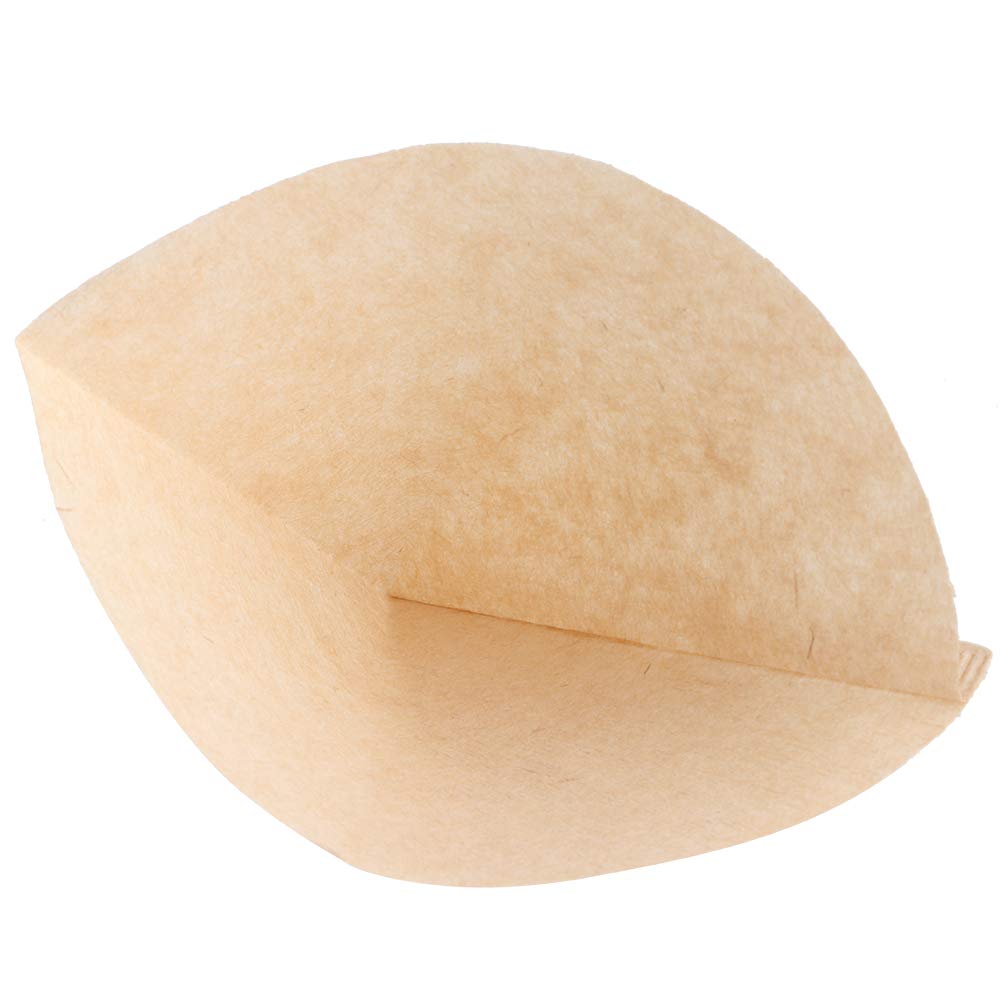 80pcs Cone Coffee Filters for Drip Coffee Makers - Premium Unbleached Paper Filters for Home, Office, and Camping Use - Compatible with Most Coffee Pots and Hand Brewers
