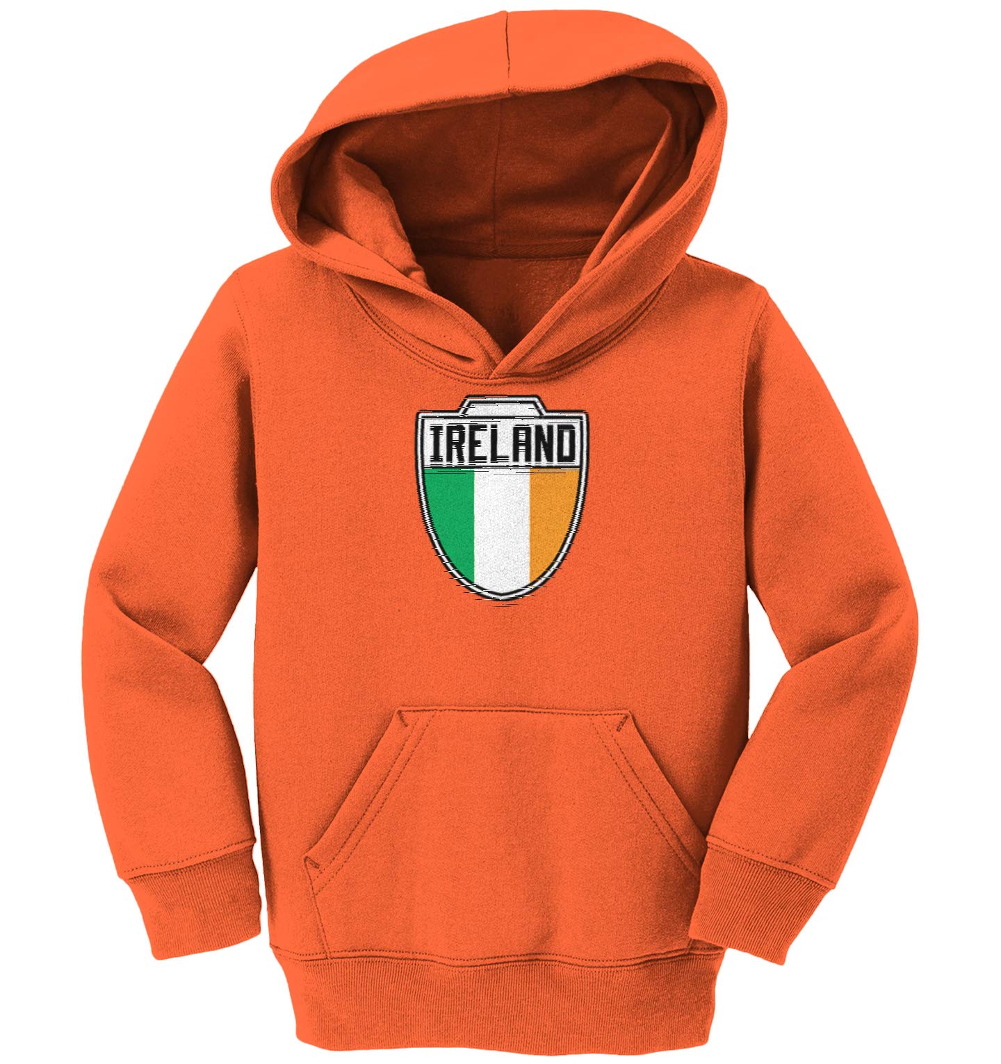 Ireland Soccer Jersey Fleece Hoodie for Toddler & Youth - Comfortable & Warm Kids' Soccer Apparel for Games, Training & Casual Wear